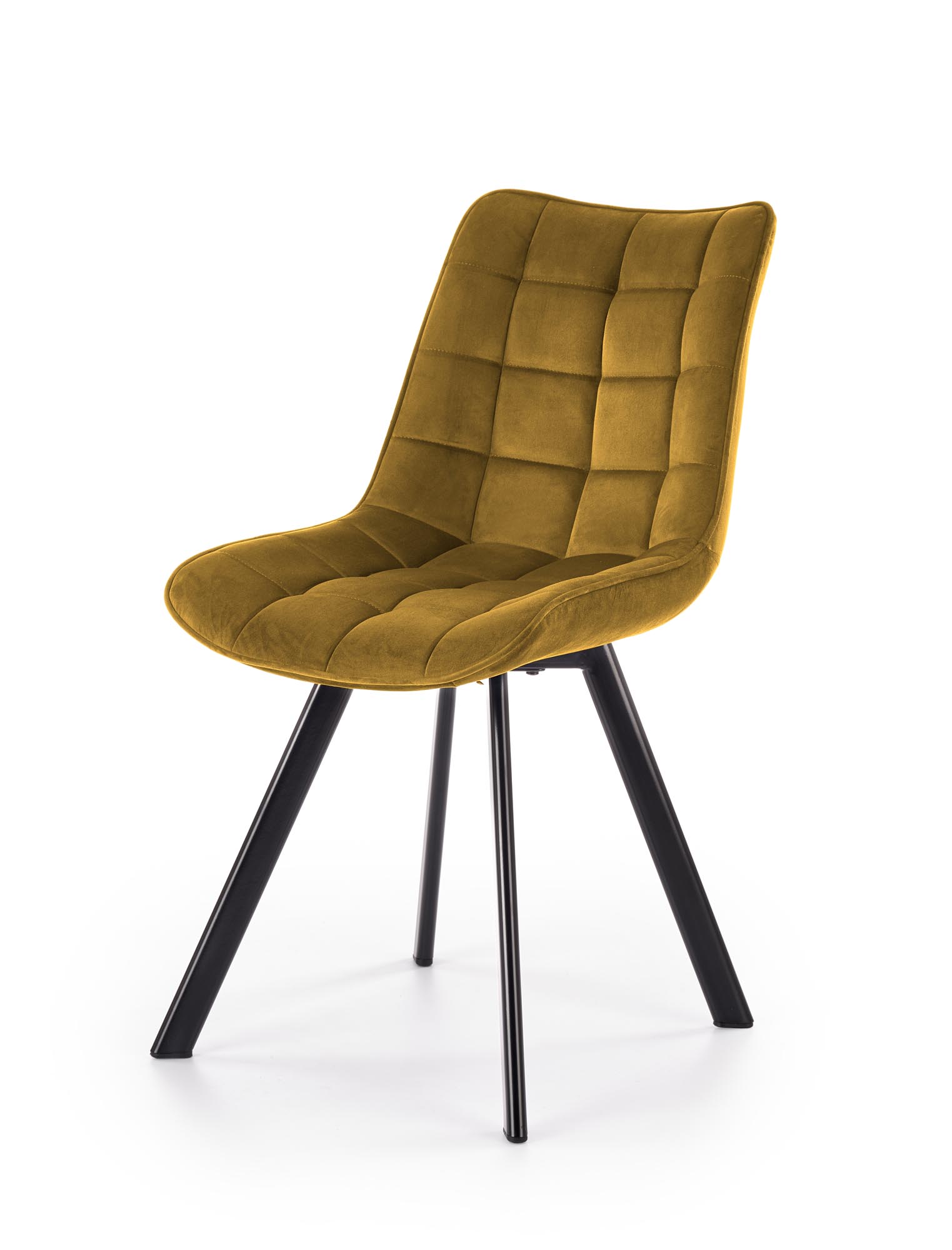 K332 chair, color: mustard DIOMMI V-CH-K/332-KR-MUSZTARDOWY DIOMMI-60-21046 K332 chair, color: mustard DIOMMI V-CH-K/332-KR-MUSZTARDOWY DIOMMI-60-21046