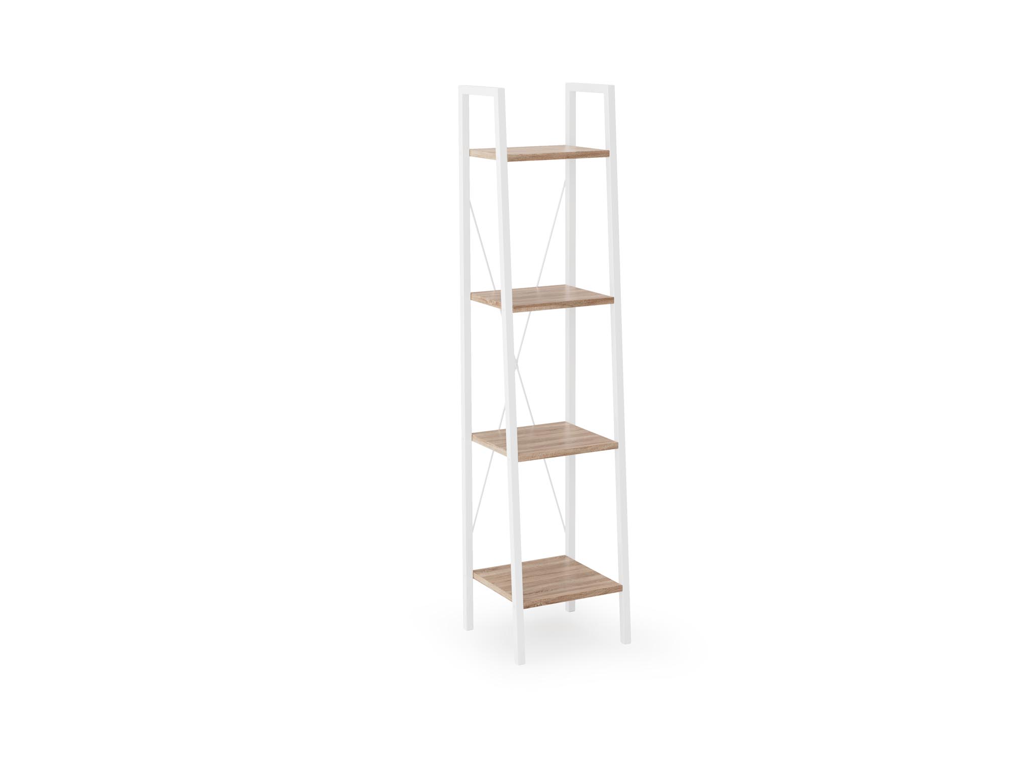 NARVIK REG1 shelving white / sonoma oak DIOMMI V-CH-NARVIK-REG1-BIAŁY/SONOMA DIOMMI-60-21584
