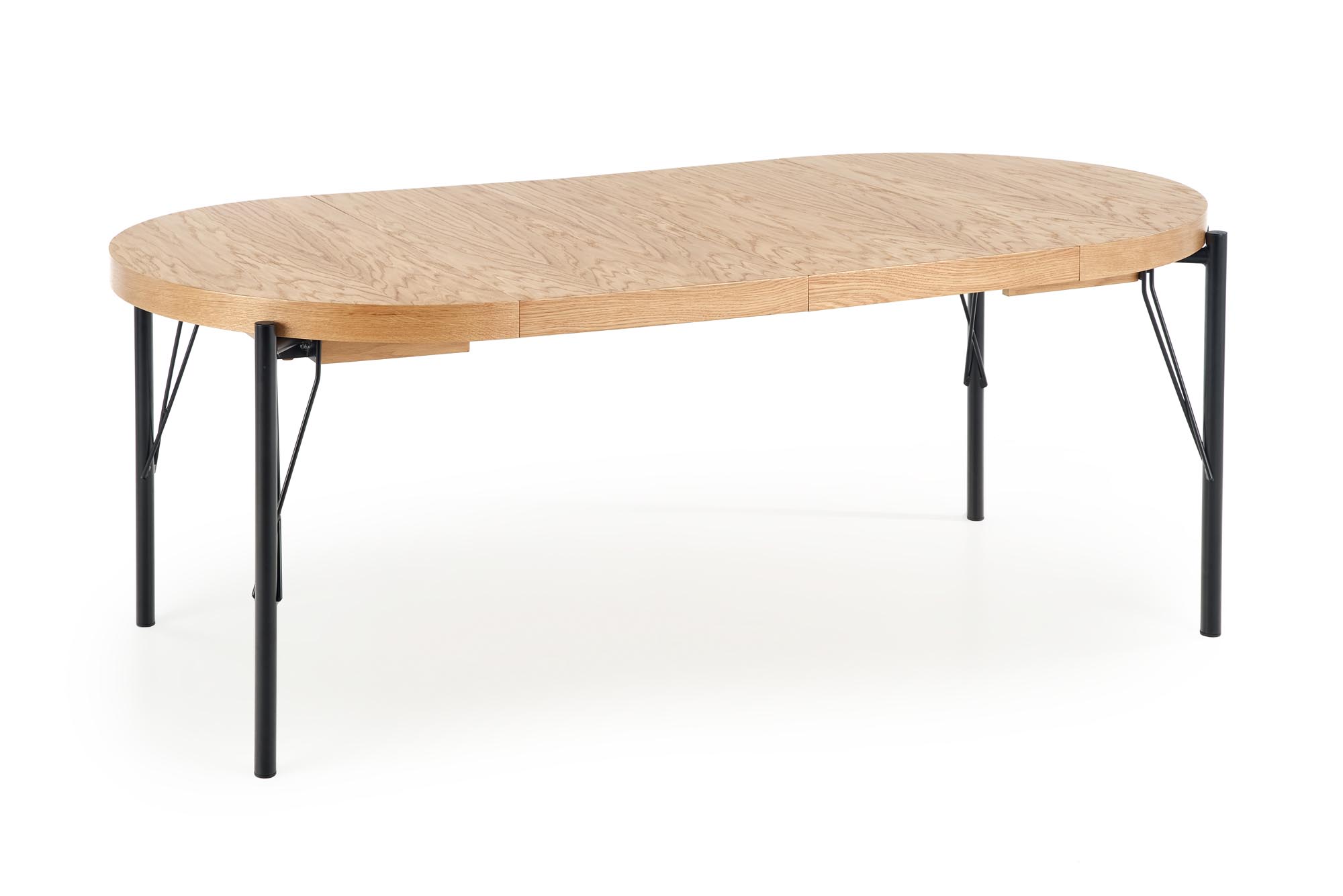INFERNO extension table, color: natural oak / black DIOMMI V-PL-INFERNO-ST DIOMMI-60-22228 INFERNO extension table, color: natural oak / black DIOMMI V-PL-INFERNO-ST DIOMMI-60-22228
