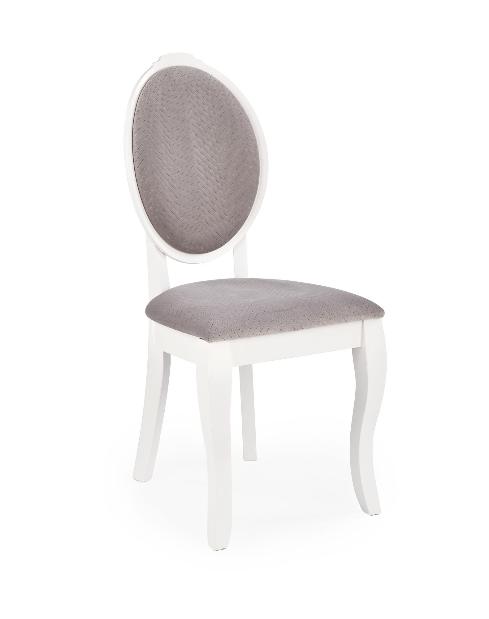 VELO chair, color: white/grey DIOMMI V-PL-N-VELO-BIAŁY/POPIEL DIOMMI-60-22627