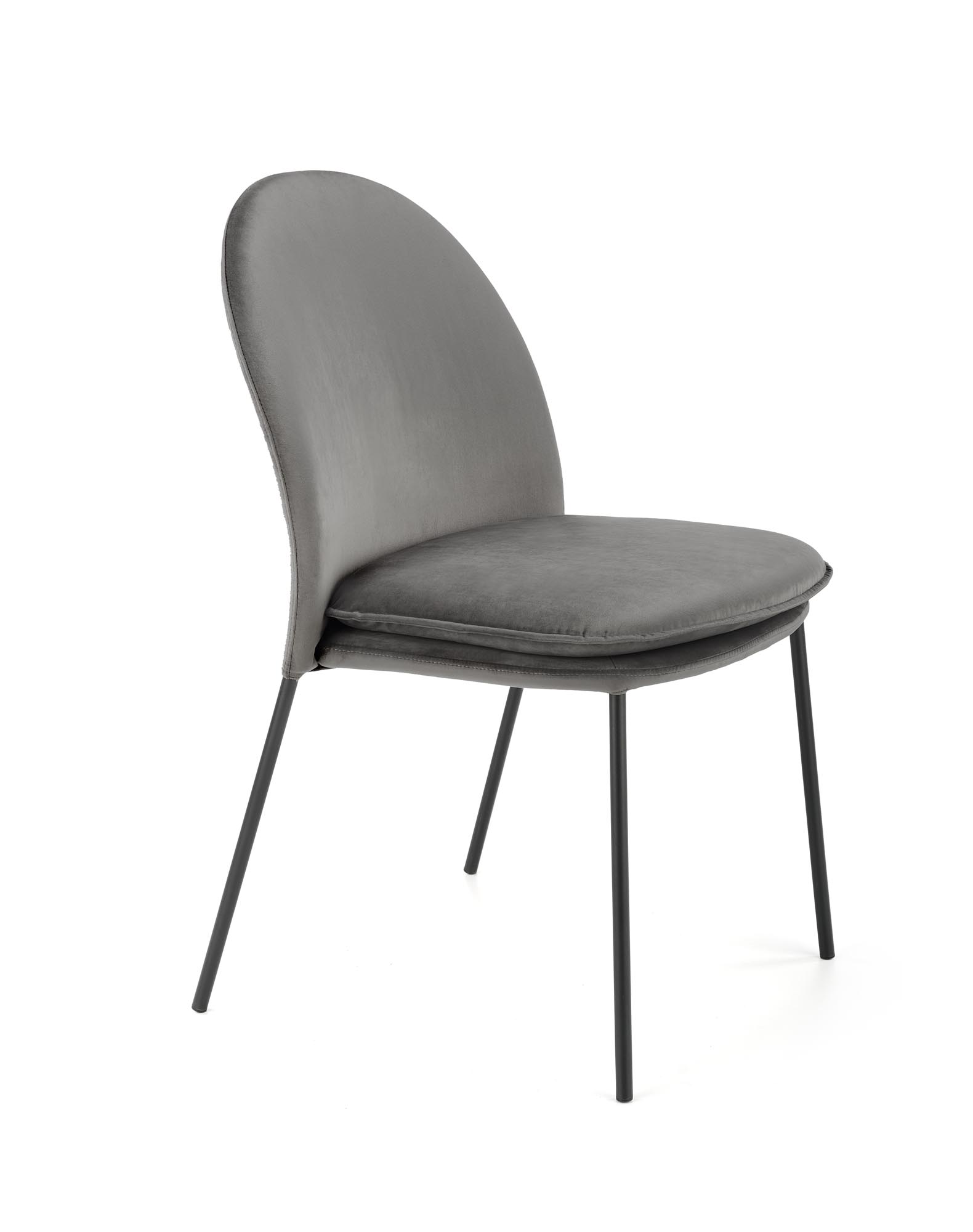 K443 chair color: grey DIOMMI V-CH-K/443-KR-POPIELATY DIOMMI-60-21215
