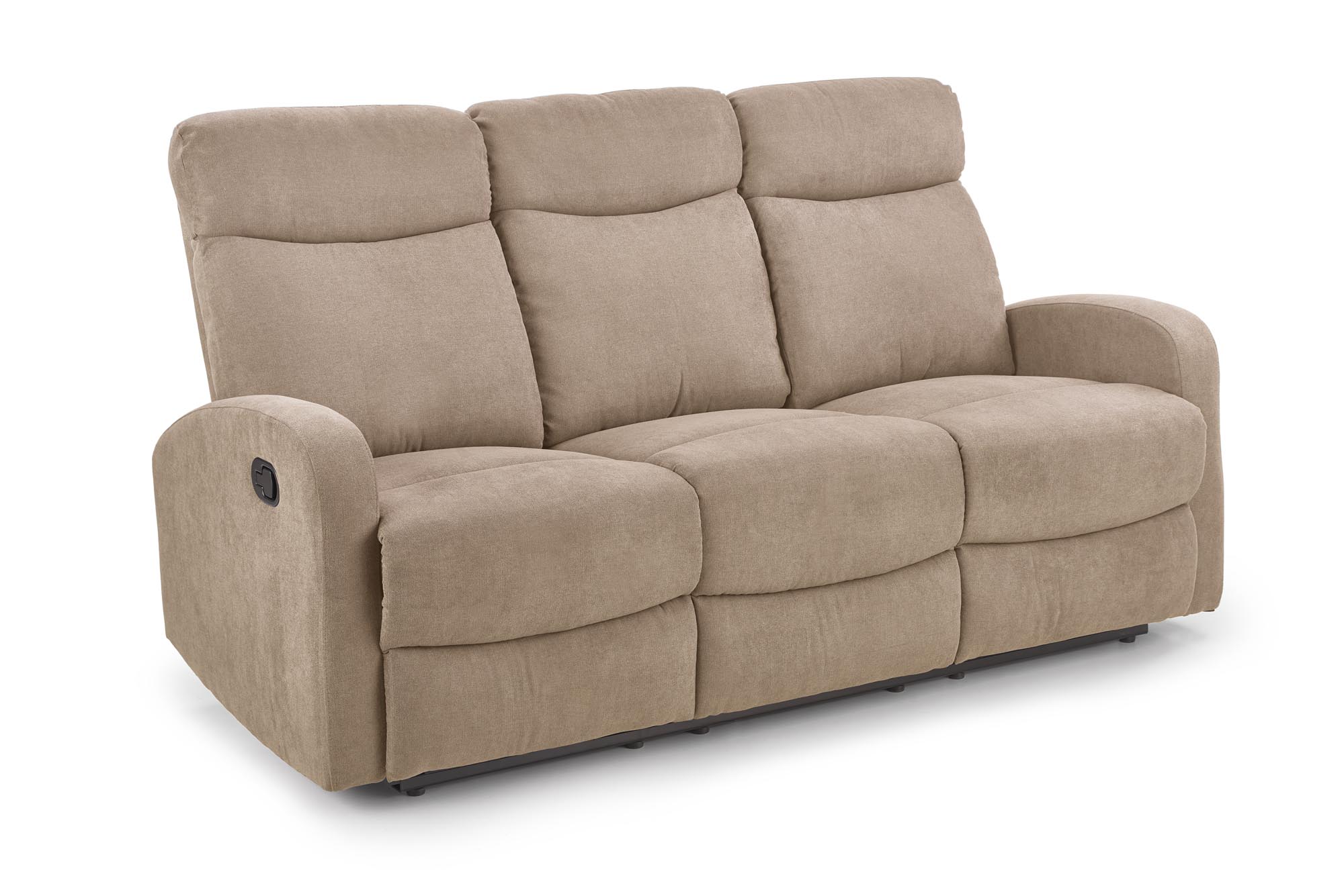 OSLO 3S sofa with recliner function color: beige DIOMMI V-CH-OSLO_3S-SOFA-BEŻOWY DIOMMI-60-21644