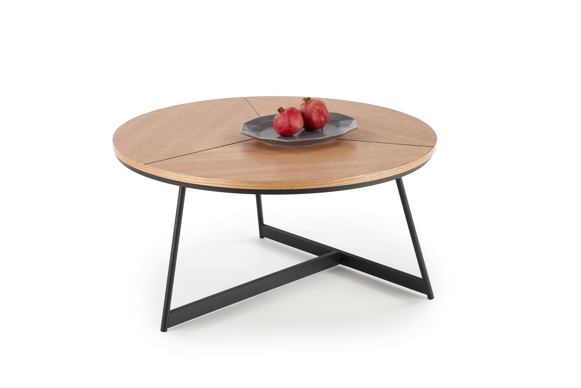 KARIDA c. table natural oak / black DIOMMI V-CH-KARIDA-LAW DIOMMI-60-21387 KARIDA c. table natural oak / black DIOMMI V-CH-KARIDA-LAW DIOMMI-60-21387