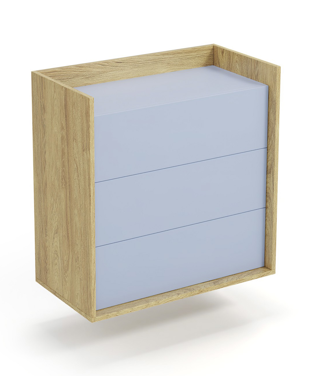 MOBIUS chest 3S color: hikora oak/light blue DIOMMI V-PL-MOBIUS-KOMODA_3S-NIEBIESKI DIOMMI-60-22389 MOBIUS chest 3S color: hikora oak/light blue DIOMMI V-PL-MOBIUS-KOMODA_3S-NIEBIESKI DIOMMI-60-22389