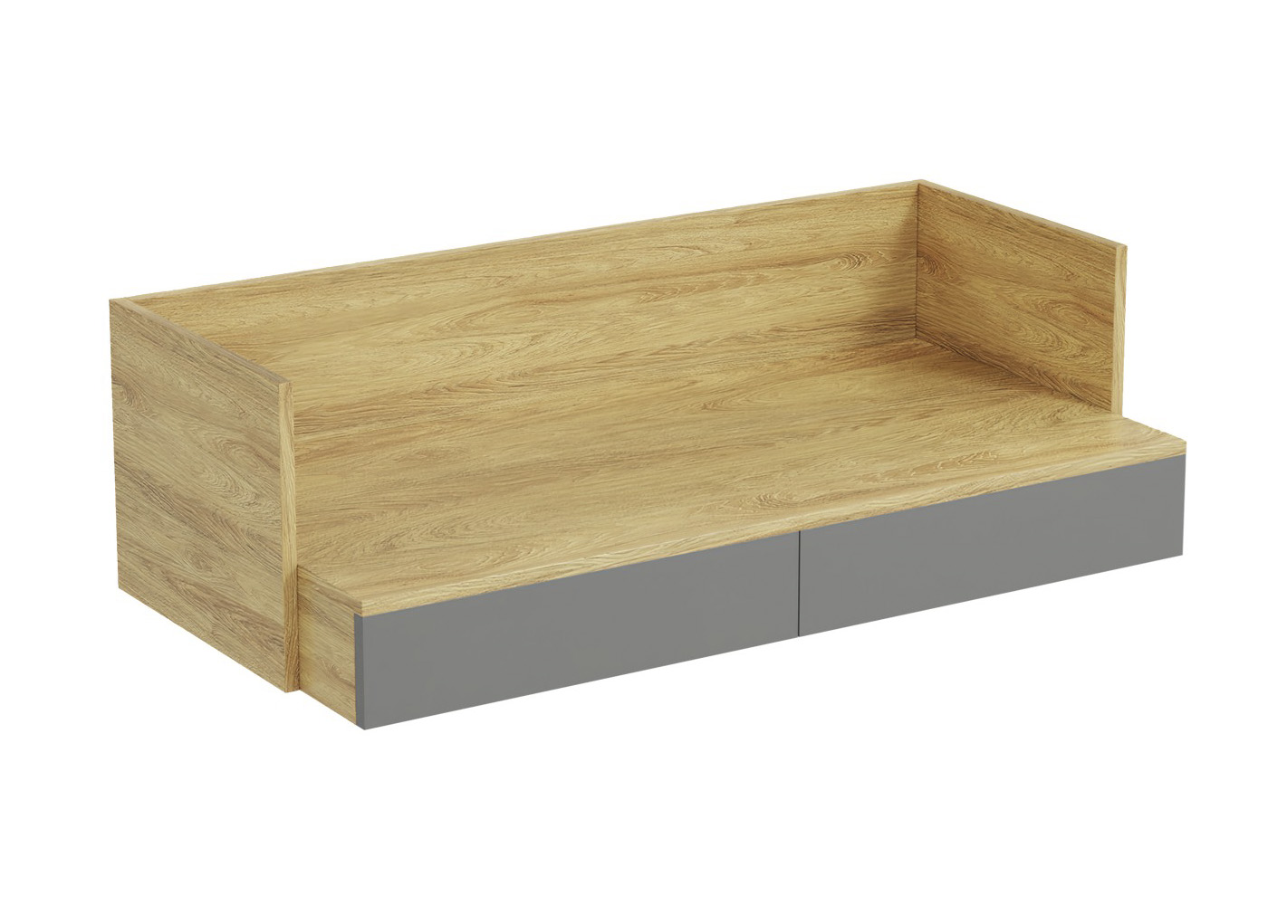 MOBIUS office desk 2S color: hikora oak/grey DIOMMI V-PL-MOBIUS-BIURKO_2S-SZARY DIOMMI-60-22385 MOBIUS office desk 2S color: hikora oak/grey DIOMMI V-PL-MOBIUS-BIURKO_2S-SZARY DIOMMI-60-22385