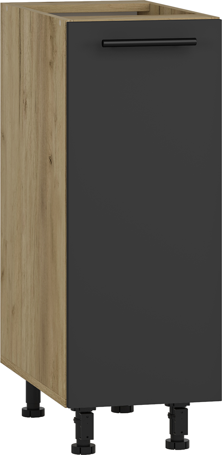VENTO D-30/82 lower cabinet, color: craft oak/antracite DIOMMI V-UA-VENTO-D-30/82-ANTRACYT DIOMMI-60-22786 VENTO D-30/82 lower cabinet, color: craft oak/antracite DIOMMI V-UA-VENTO-D-30/82-ANTRACYT DIOMMI-60-22786