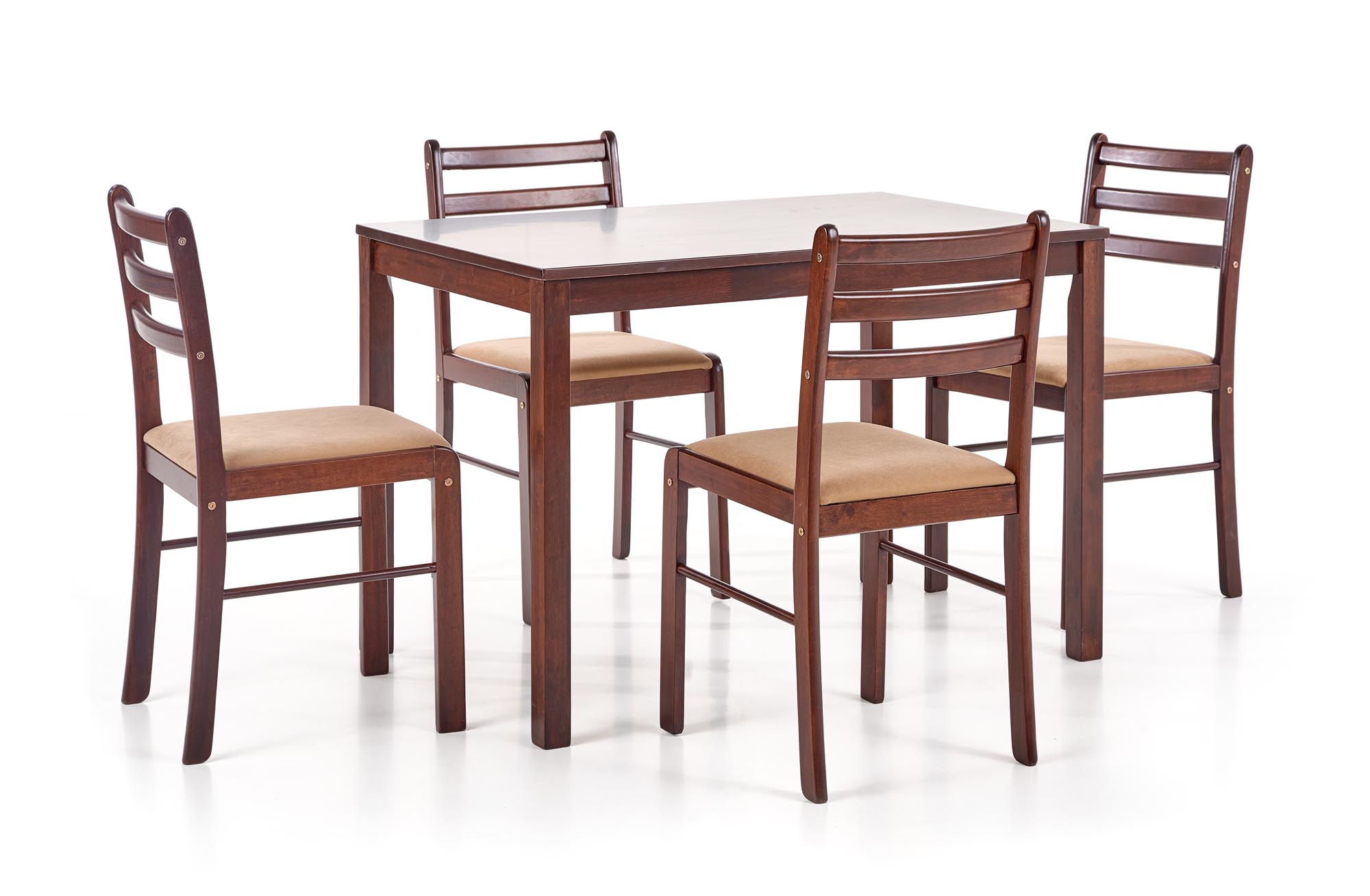 NEW STARTER table + 4 chairs DIOMMI V-CH-STARTER_NEW_2-ESPRESSO DIOMMI-60-21852