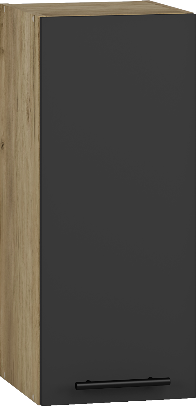 VENTO G-30/72 top cabinet, color: craft oak/antracite DIOMMI V-UA-VENTO-G-30/72-ANTRACYT DIOMMI-60-22891 VENTO G-30/72 top cabinet, color: craft oak/antracite DIOMMI V-UA-VENTO-G-30/72-ANTRACYT DIOMMI-60-22891