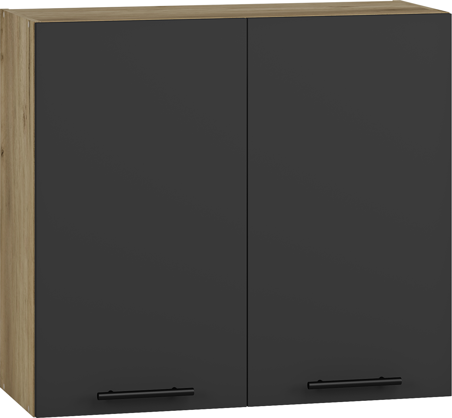 VENTO G-80/72 top cabinet, color: craft oak/antracite DIOMMI V-UA-VENTO-G-80/72-ANTRACYT DIOMMI-60-22911 VENTO G-80/72 top cabinet, color: craft oak/antracite DIOMMI V-UA-VENTO-G-80/72-ANTRACYT DIOMMI-60-22911