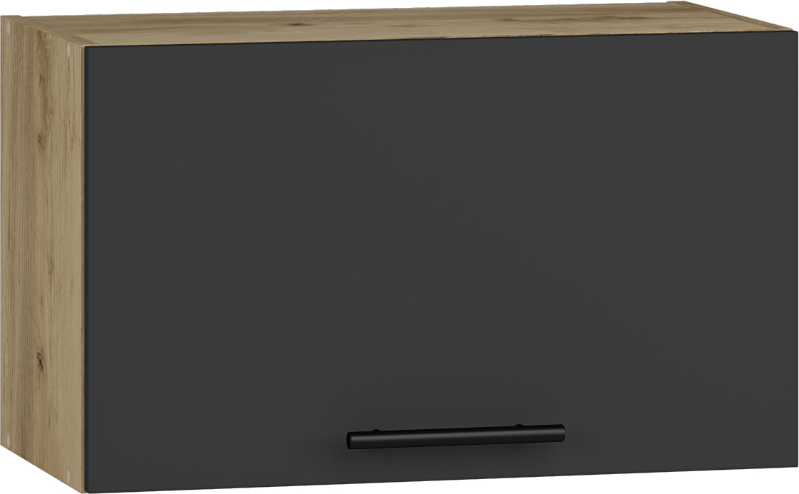 VENTO GO-60/36 hood top cabinet, color: craft oak/antracite DIOMMI V-UA-VENTO-GO-60/36-ANTRACYT DIOMMI-60-22936