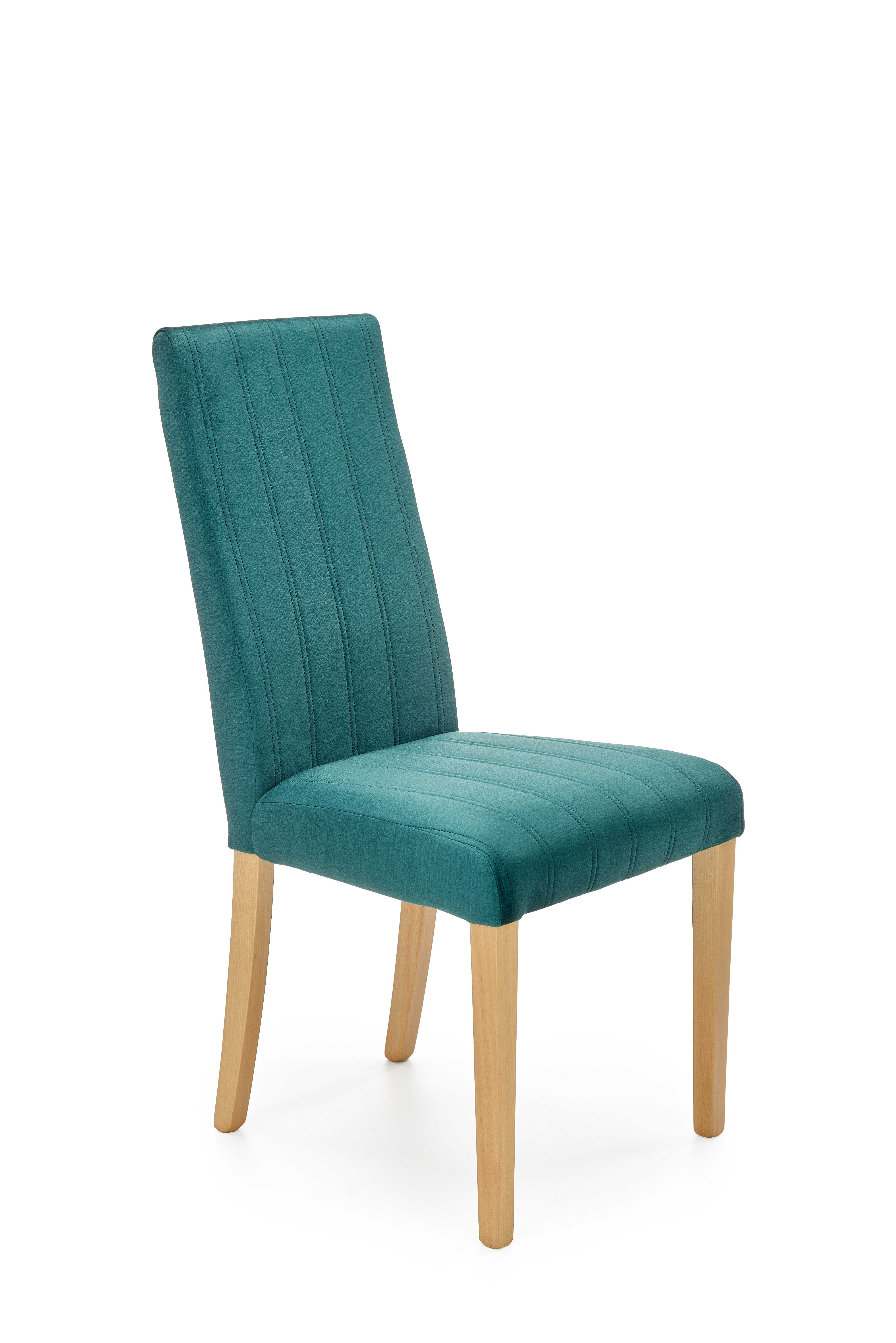 DIEGO 3 chair, color: quilted velvet Stripes – MONOLITH 37 DIOMMI V-PL-N-DIEGO_3-D.MIODOWY-MONOLITH37 DIOMMI-60-22528