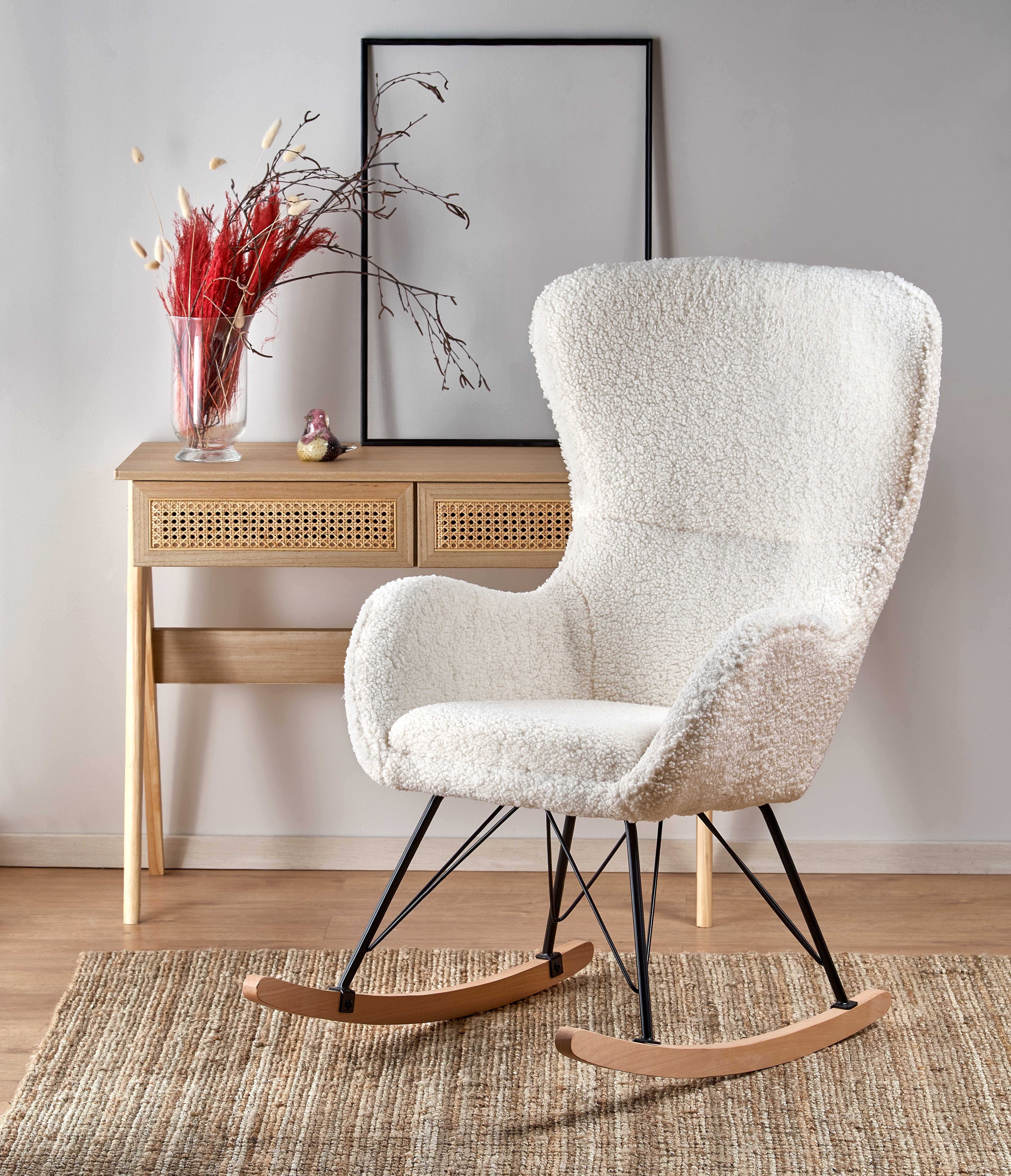 LIBERTO 2 leisure armchair cream / black / natural DIOMMI V-CH-LIBERTO_2-FOT-KREMOWY DIOMMI-60-21426 LIBERTO 2 leisure armchair cream / black / natural DIOMMI V-CH-LIBERTO_2-FOT-KREMOWY DIOMMI-60-21426