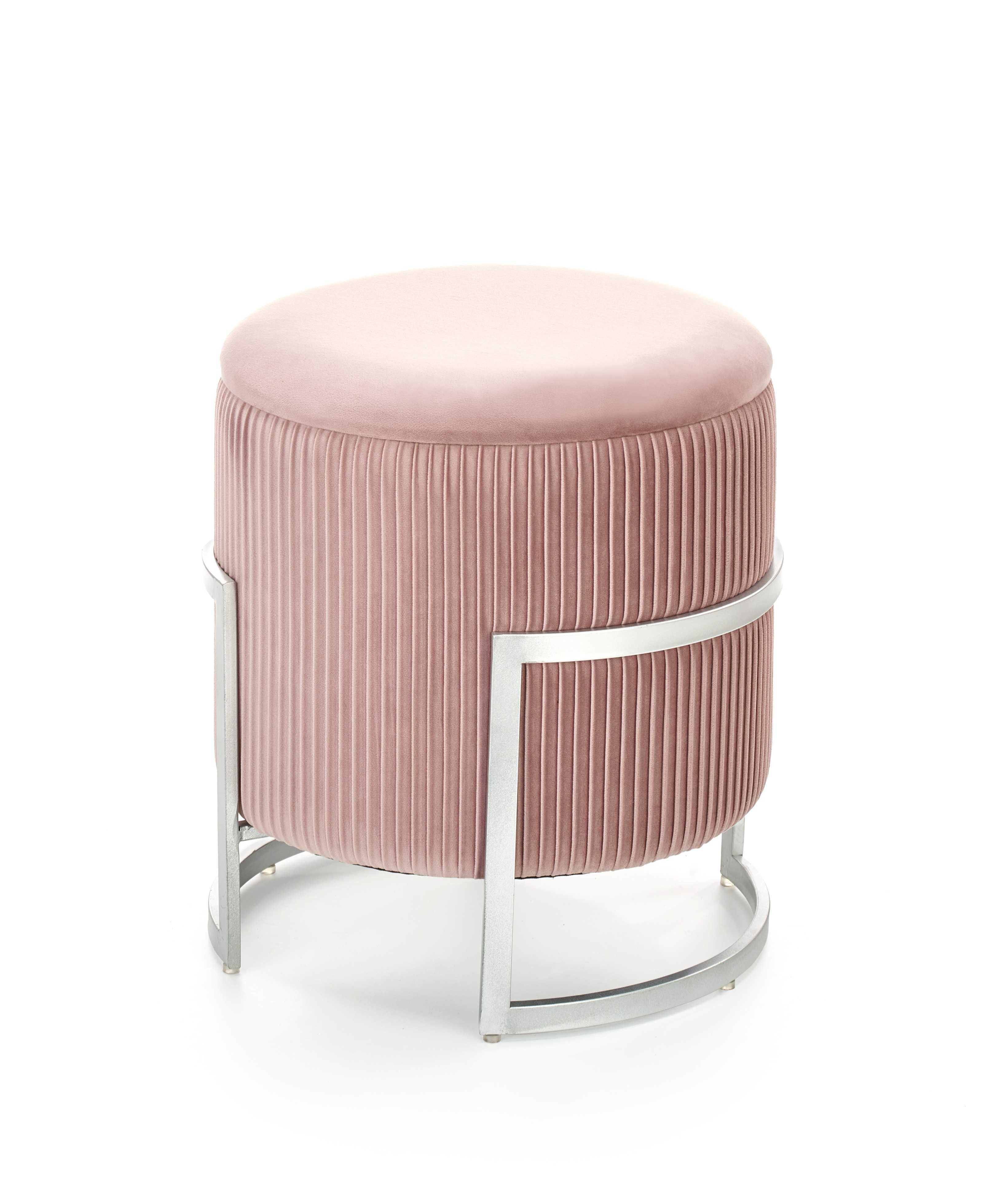 CRICKET pouffe color: light pink DIOMMI V-CH-CRICKET-PUFA-J.RÓŻ DIOMMI-60-20555