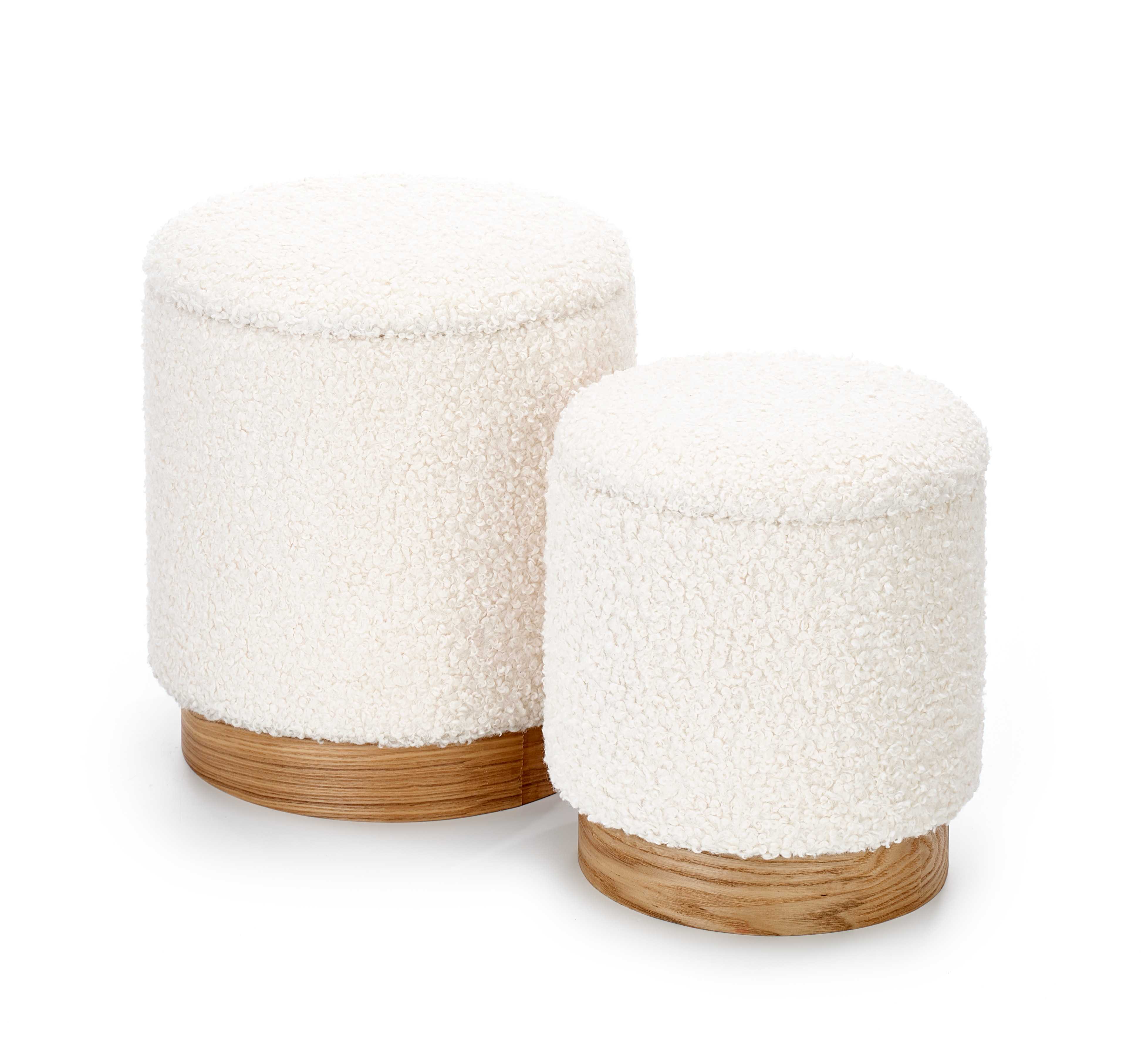 CANCUN set of two color: cream / natural DIOMMI V-CH-CANCUN-PUFA DIOMMI-60-20475 CANCUN set of two color: cream / natural DIOMMI V-CH-CANCUN-PUFA DIOMMI-60-20475