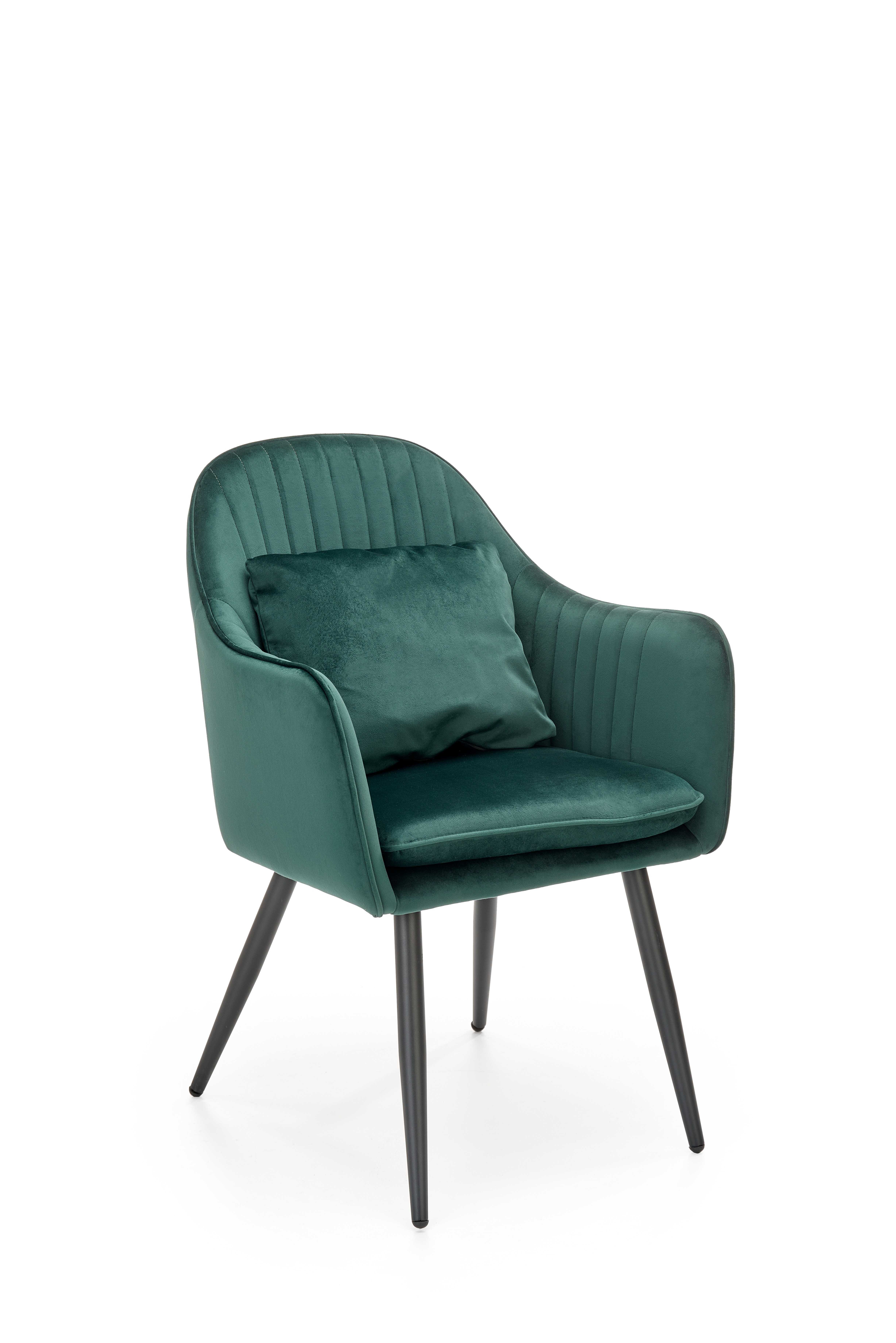 K464 chair dark green DIOMMI V-CH-K/464-KR-C.ZIELONY DIOMMI-60-21258