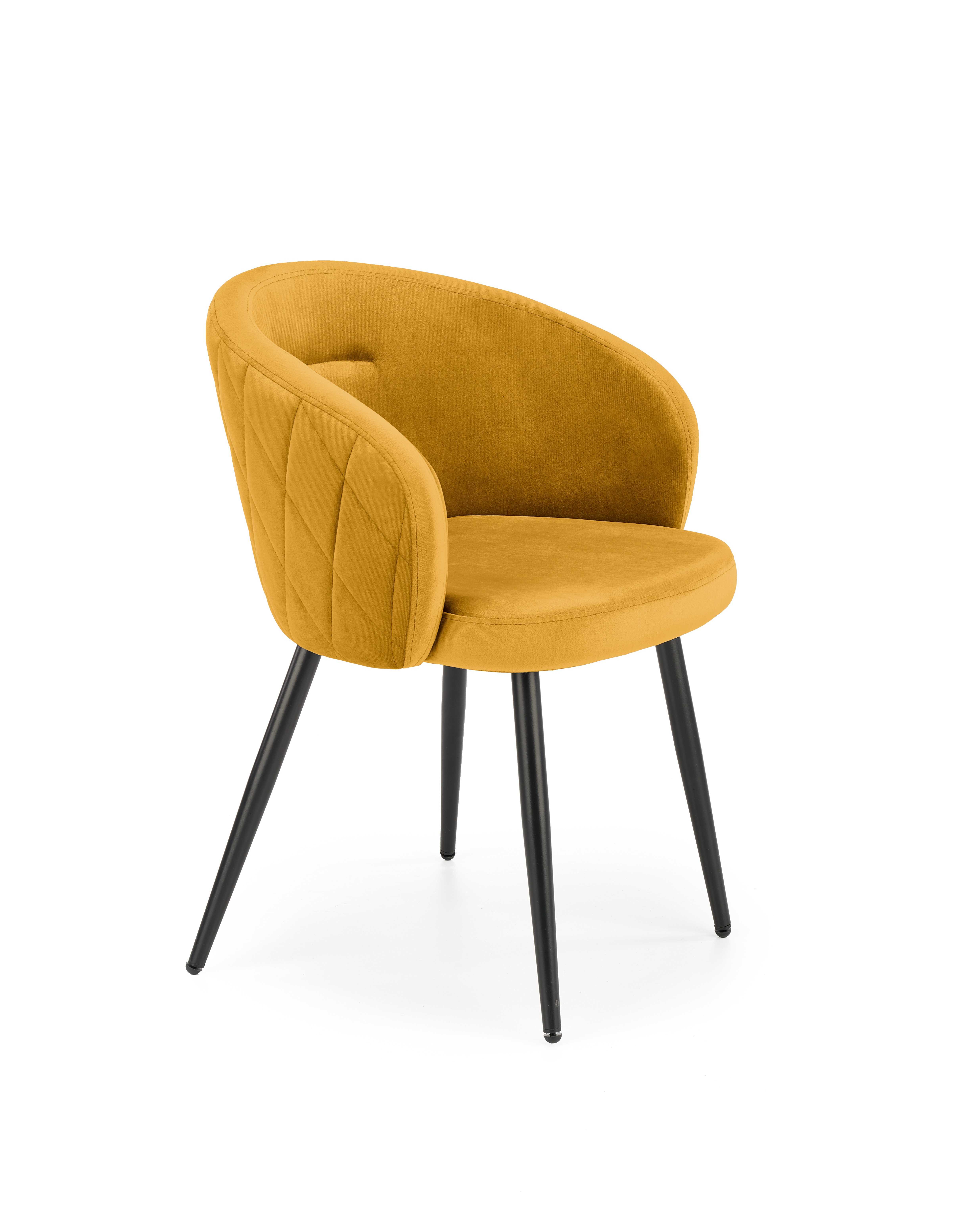 K430 chair color: mustard DIOMMI V-CH-K/430-KR-MUSZTARDOWY DIOMMI-60-21184