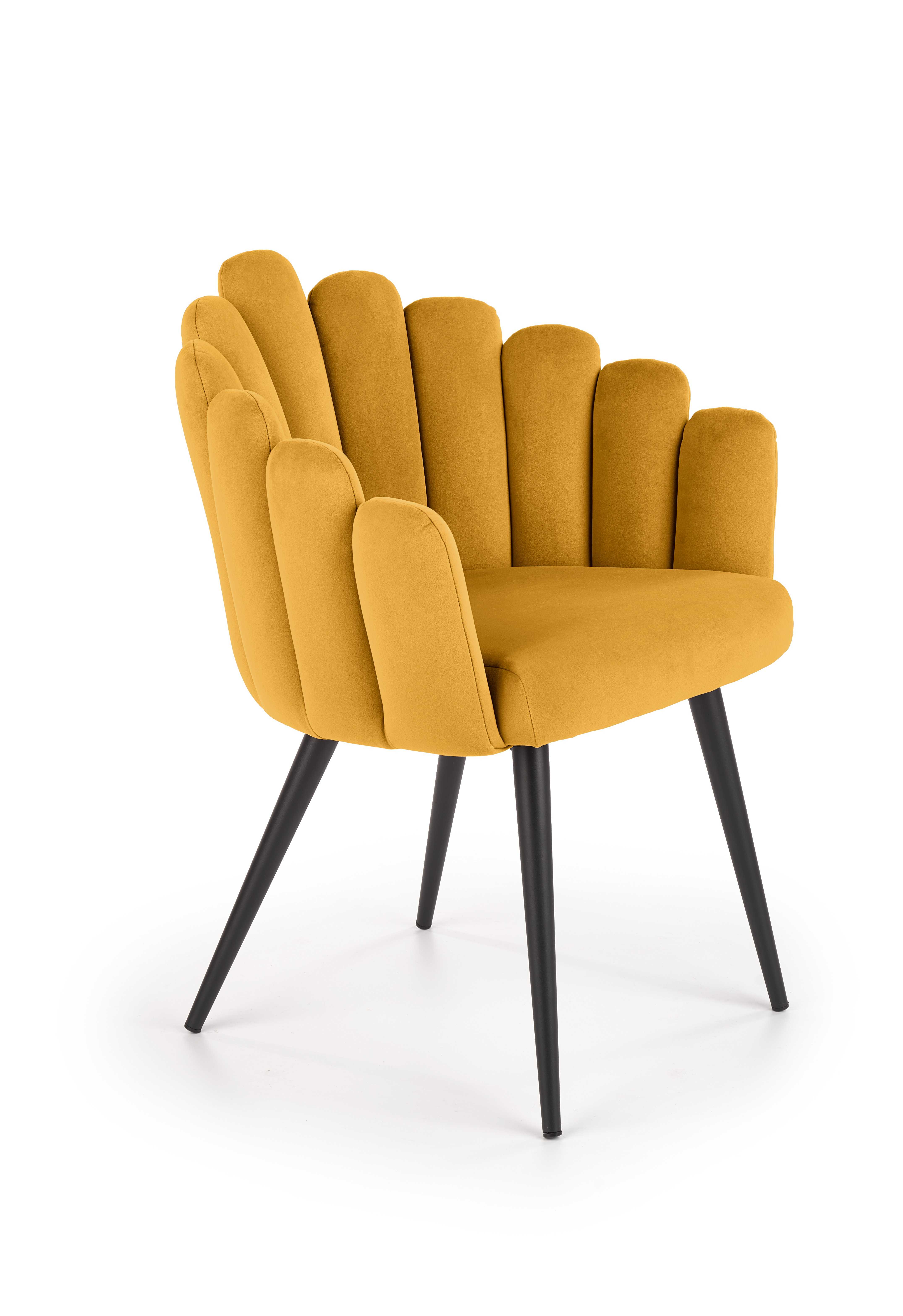 K410 chair, color: mustard DIOMMI V-CH-K/410-KR-MUSZTARDOWY DIOMMI-60-21144