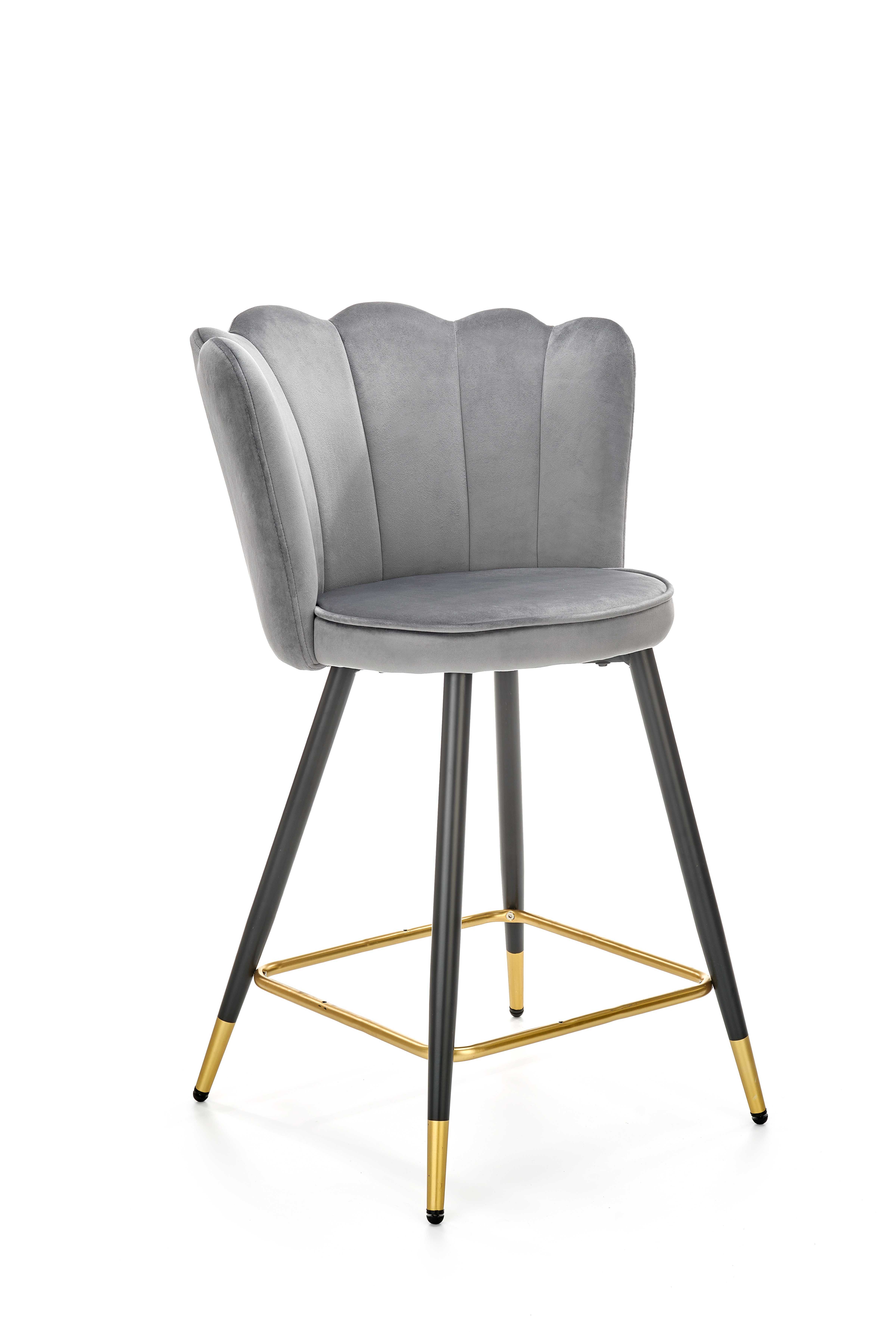 H106 bar stool, color: grey DIOMMI V-CH-H/106-POPIELATY DIOMMI-60-20775 H106 bar stool, color: grey DIOMMI V-CH-H/106-POPIELATY DIOMMI-60-20775