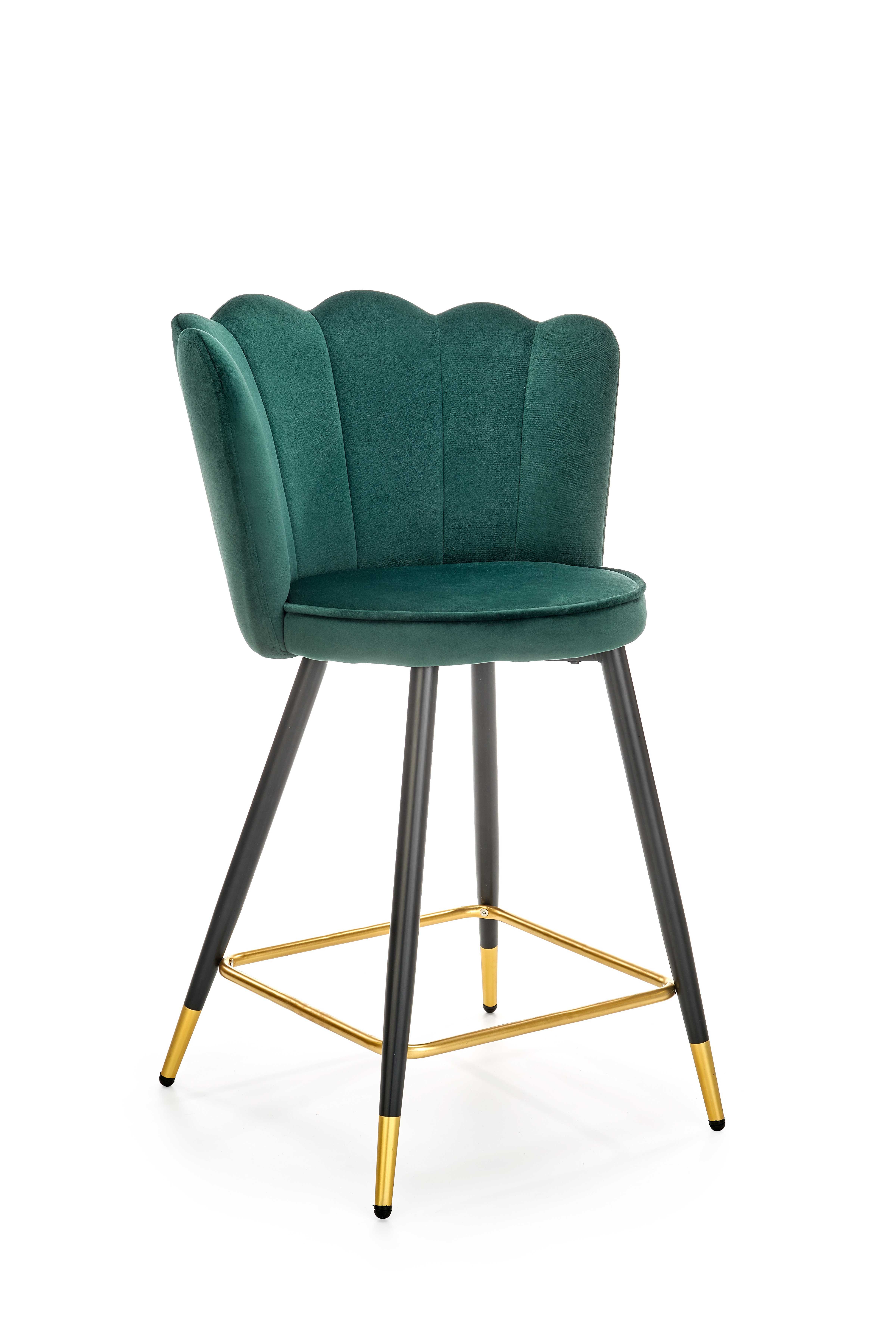 H106 bar stool, color: dark green DIOMMI V-CH-H/106-C.ZIELONY DIOMMI-60-20774 H106 bar stool, color: dark green DIOMMI V-CH-H/106-C.ZIELONY DIOMMI-60-20774