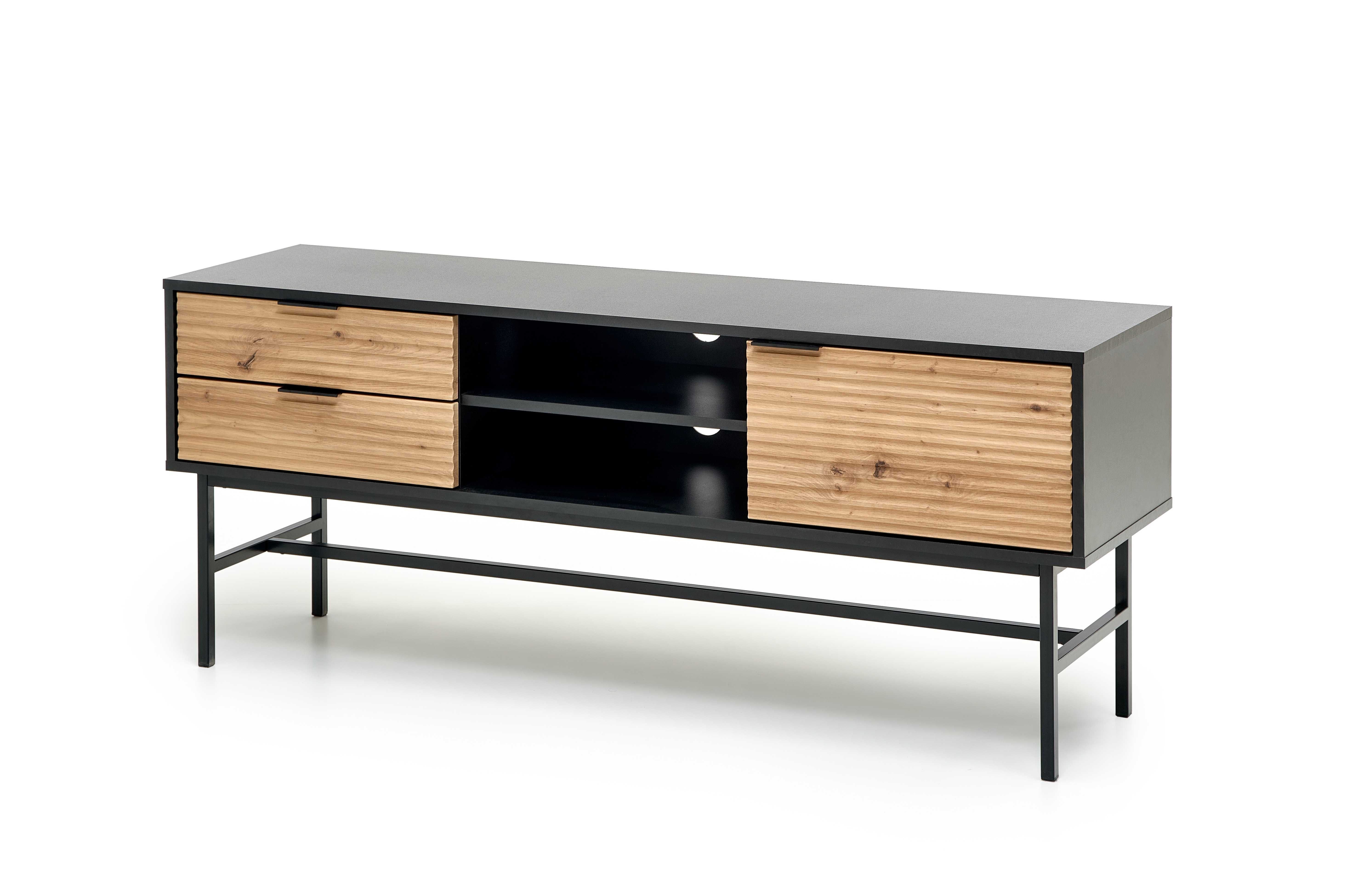 MURANO RTV-1 TV-stand, color: artisan oak/black DIOMMI V-PL-MURANO-RTV-1 DIOMMI-60-22487 MURANO RTV-1 TV-stand, color: artisan oak/black DIOMMI V-PL-MURANO-RTV-1 DIOMMI-60-22487