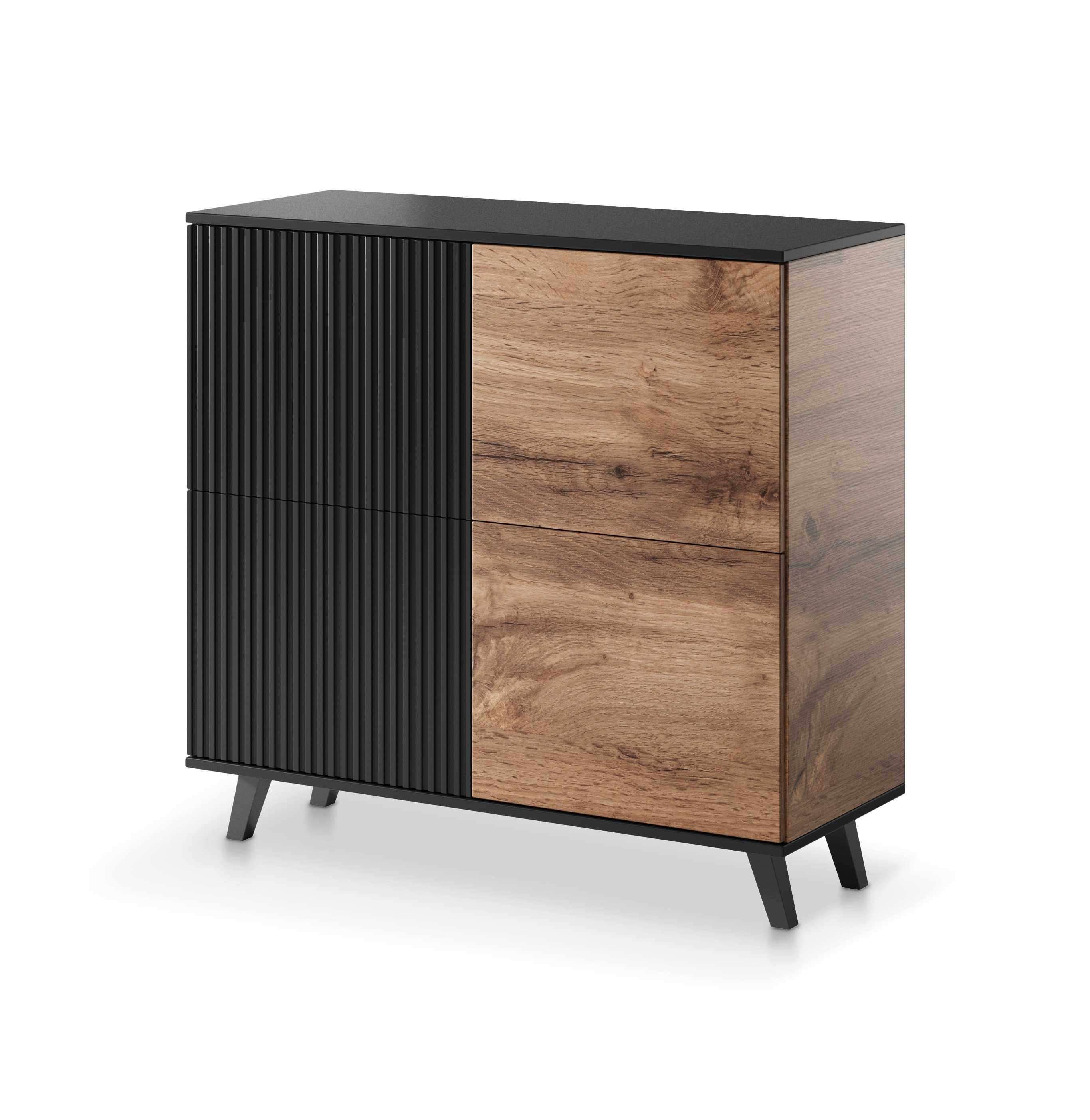 RANDOM KM-2 chest, color: wotan oak/black DIOMMI V-PL-RANDOM-KM-2 DIOMMI-60-22651 RANDOM KM-2 chest, color: wotan oak/black DIOMMI V-PL-RANDOM-KM-2 DIOMMI-60-22651