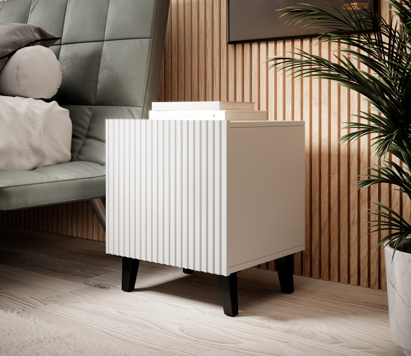 PAFOS night stand white/white DIOMMI CAMA-PAFOS-SZAFKI-NOCNE-BI/BI DIOMMI-60-19860 PAFOS night stand white/white DIOMMI CAMA-PAFOS-SZAFKI-NOCNE-BI/BI DIOMMI-60-19860