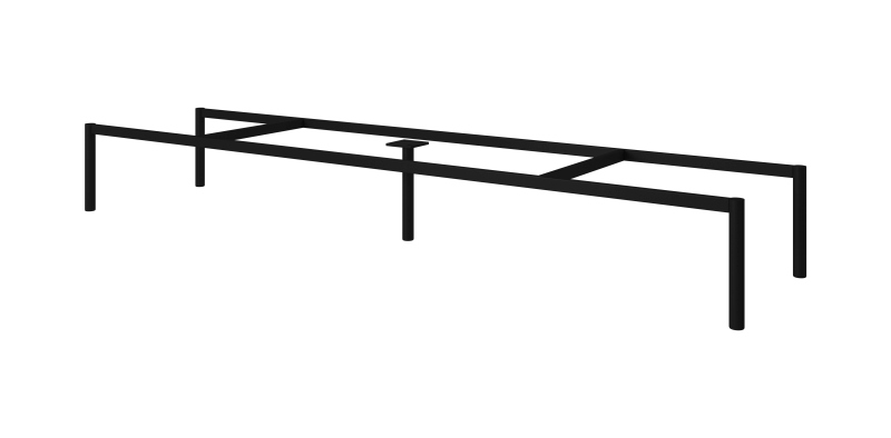 FRAME 144 black DIOMMI CAMA-STELAZ_144-CZARNY DIOMMI-60-20036