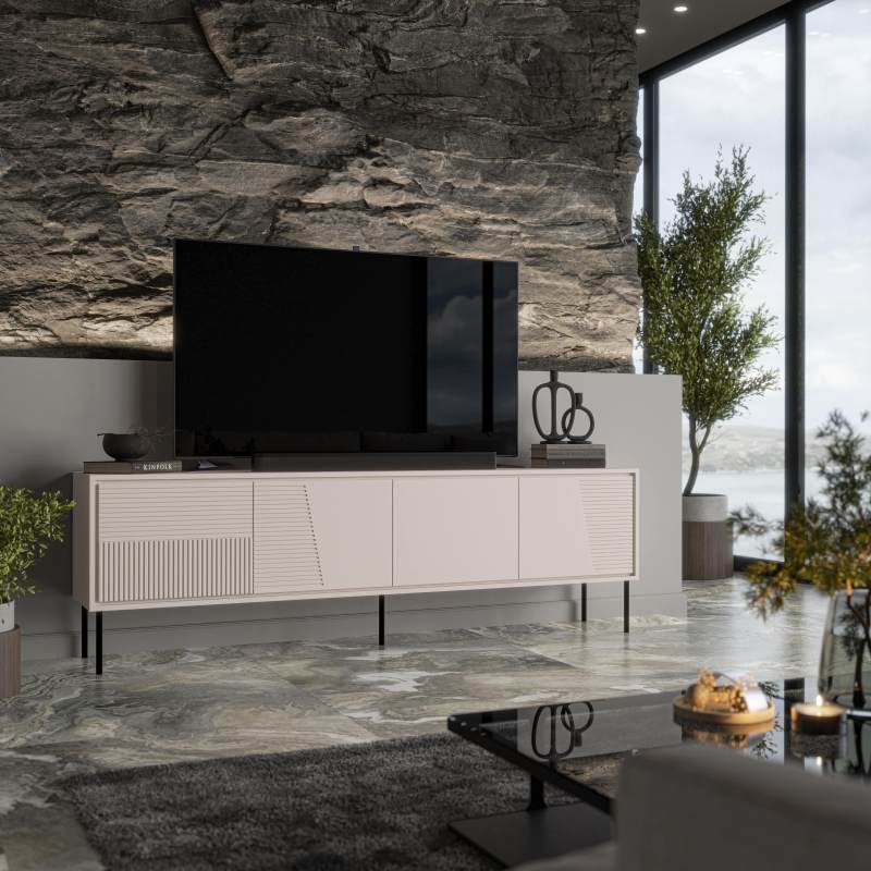 ABI TV stand mat cashmere/ mat cashmere DIOMMI-60-26130