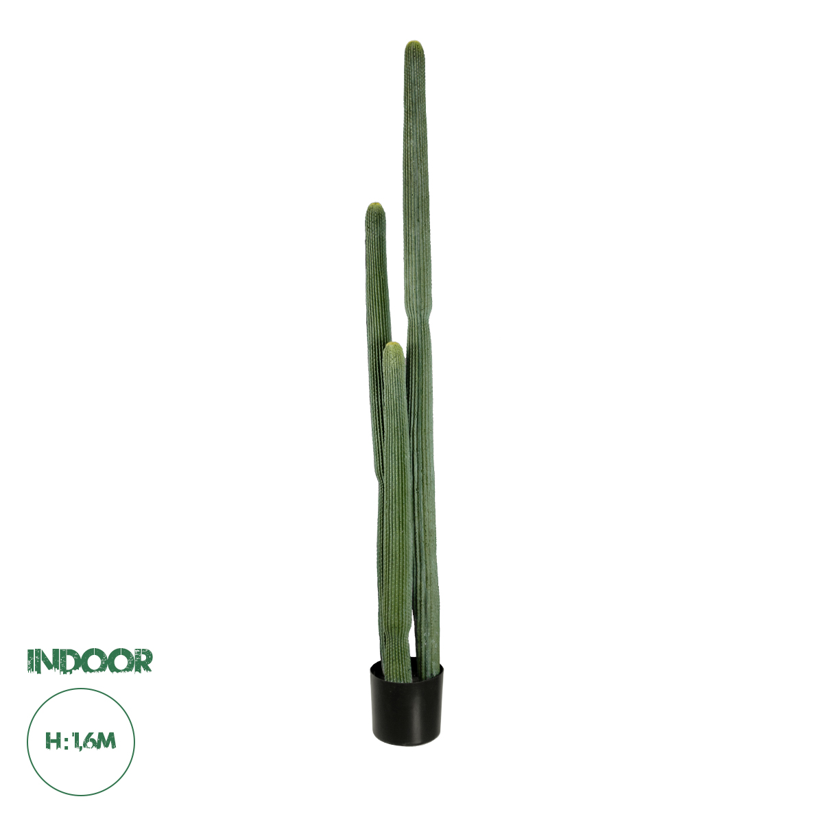 20123 GloboStar®  Artificial Garden CARNEGIEA CACTUS 20123 Τεχνητό Διακοσμητικό Φυτό Κάκτος Σαγκουάρο Υ160cm