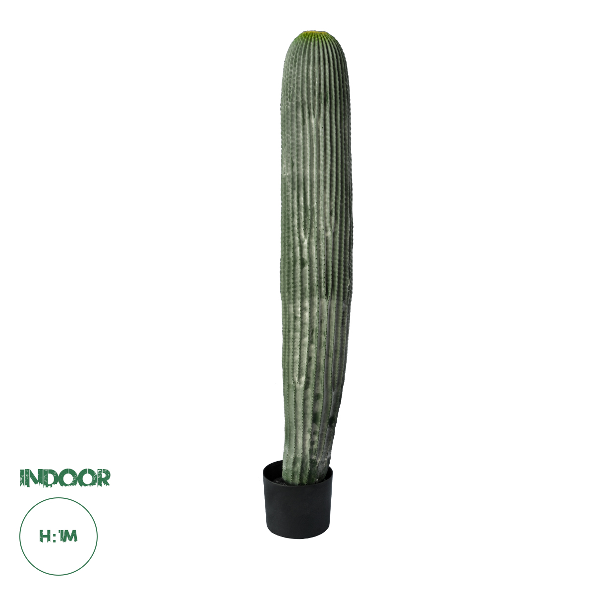 20126 GloboStar®  Artificial Garden CARNEGIEA CACTUS 20126 Τεχνητό Διακοσμητικό Φυτό Κάκτος Σαγκουάρο Υ100cm