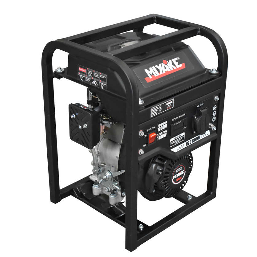 ΗΛΕΚΤΡΟΠΑΡΑΓΩΓΟ ΖΕΥΓΟΣ ΒΕΝΖΙΝΗΣ MIYAKE HZB 1500i INVERTER