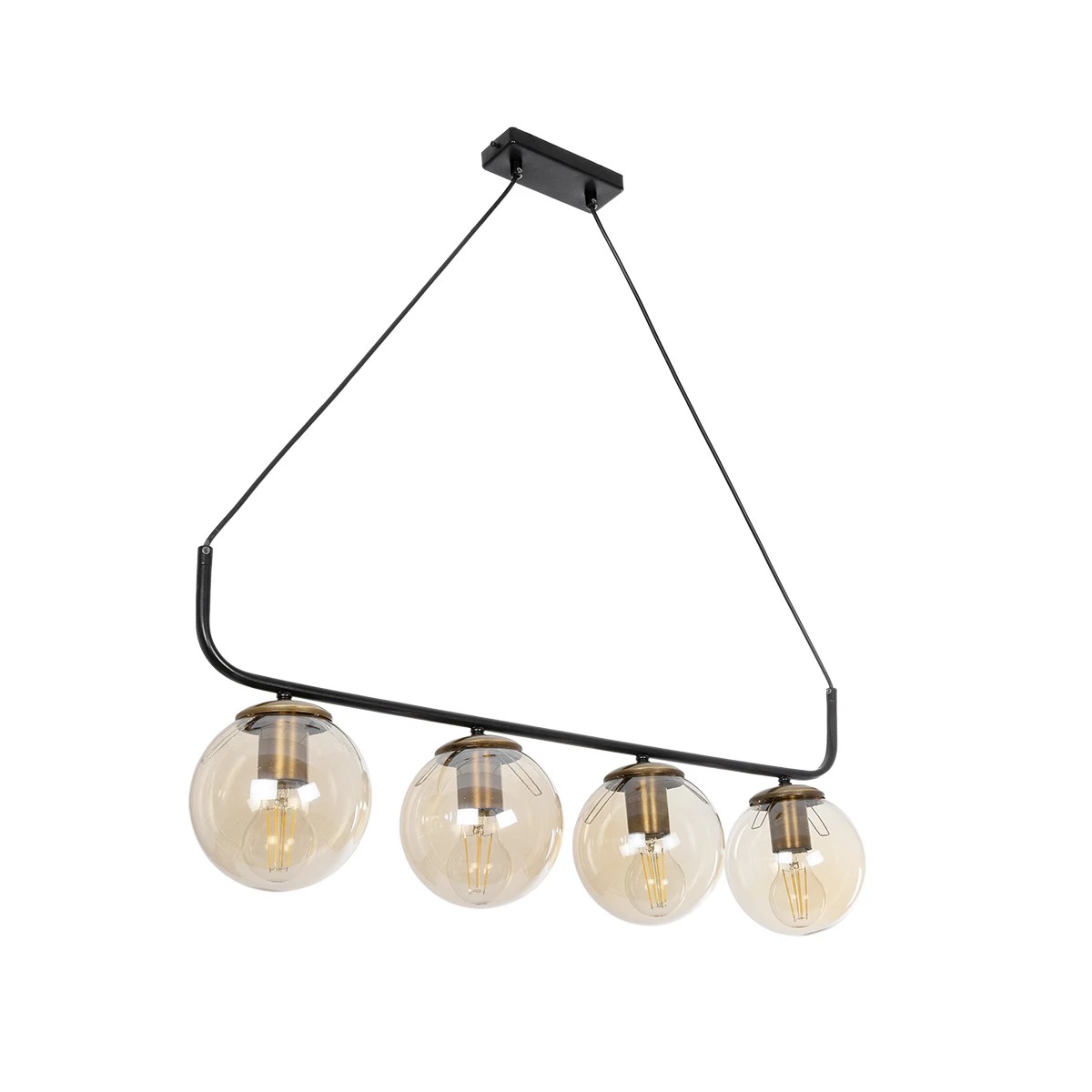 203-0018 GloboStar® LATTICE 203-0018 Μοντέρνο Κρεμαστό Φωτιστικό Ράγα Πολύφωτο 4 x E27 IP20 Μαύρο & Μπρούτζινο Μέταλλο με Mελί Γυαλί – Μ78 x Π15 x Υ81cm 203-0018 GloboStar® LATTICE 203-0018 Μοντέρνο Κρεμαστό Φωτιστικό Ράγα Πολύφωτο 4 x E27 IP20 Μαύρο & Μπρούτζινο Μέταλλο με Mελί Γυαλί – Μ78 x Π15 x Υ81cm