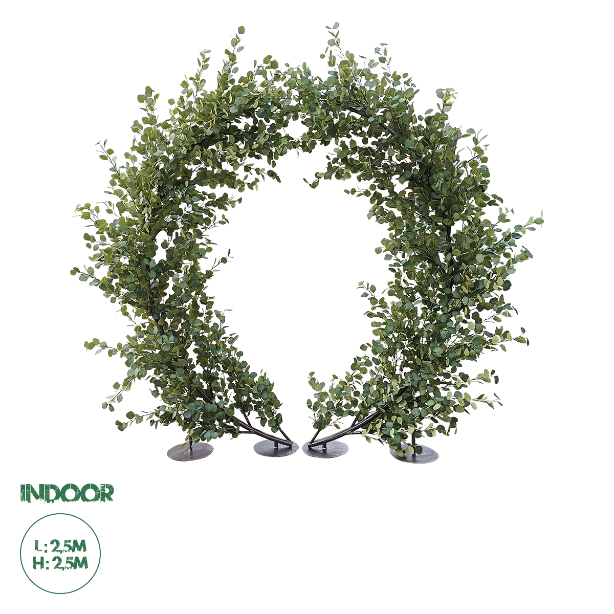 20434 GloboStar® Artificial Garden EYCALYPTUS CINEREA ARCH 20434 Τεχνητή Διακοσμητική Αψίδα Ευκάλυπτου Μ250cm x Υ250cm 20434 GloboStar® Artificial Garden EYCALYPTUS CINEREA ARCH 20434 Τεχνητή Διακοσμητική Αψίδα Ευκάλυπτου Μ250cm x Υ250cm