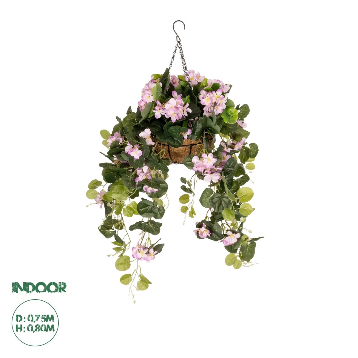 20639 GloboStar® Artificial Garden BEGONIA HANGING PLANT 20639 Τεχνητό Κρεμαστό Διακοσμητικό Φυτό Βιγόνια Π75 x Μ75 x Y80cm 20639 GloboStar® Artificial Garden BEGONIA HANGING PLANT 20639 Τεχνητό Κρεμαστό Διακοσμητικό Φυτό Βιγόνια Π75 x Μ75 x Y80cm