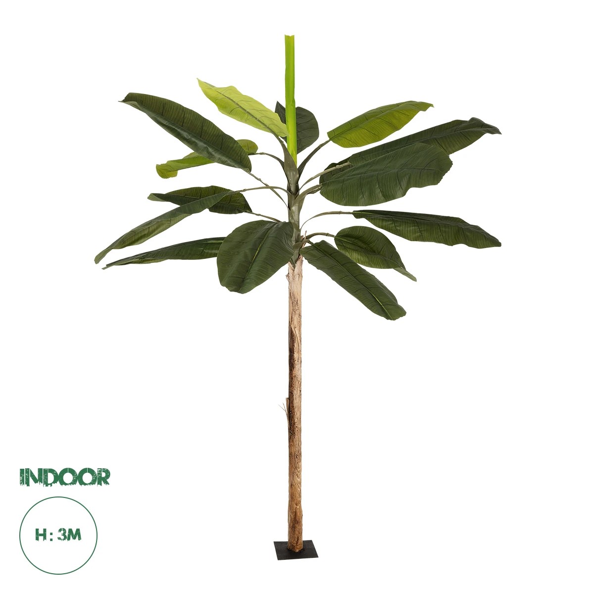 21500 GloboStar®  Artificial Garden BANANA TREE 21500 Τεχνητό Διακοσμητικό Δέντρο Μπανανιάς Υ300cm