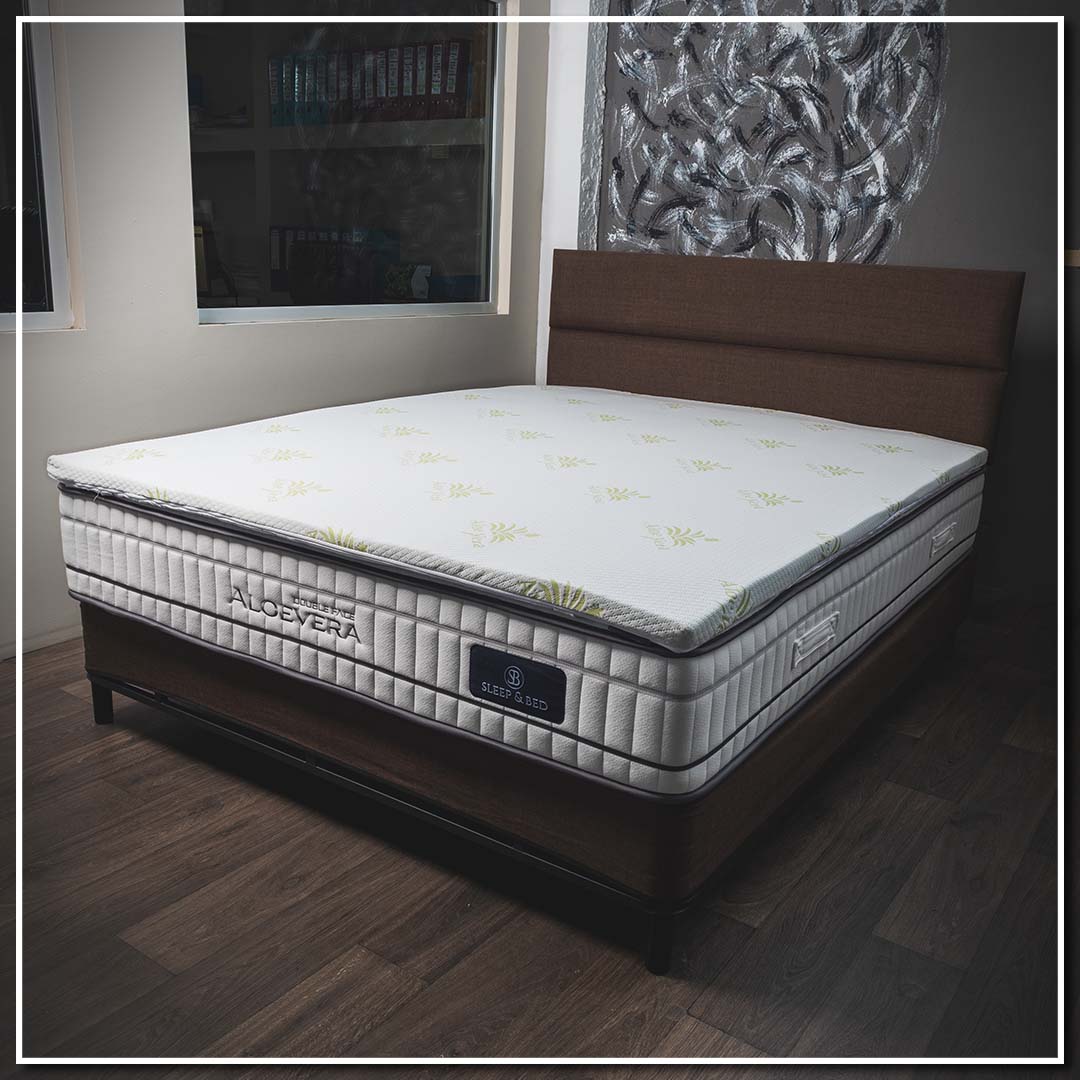Ανώστρωμα διπλό “ALOE VERA” 150x190x4 219-00029 Ανώστρωμα διπλό “ALOE VERA” 150x190x4 219-00029
