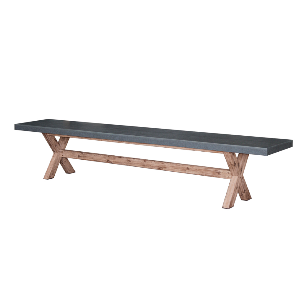 Liberta CAMIRO ΠΑΓΚΑΚΙ CEMENT 180x40xH45cm 180x40xH45cm 22-0064 Liberta CAMIRO ΠΑΓΚΑΚΙ CEMENT 180x40xH45cm 180x40xH45cm 22-0064