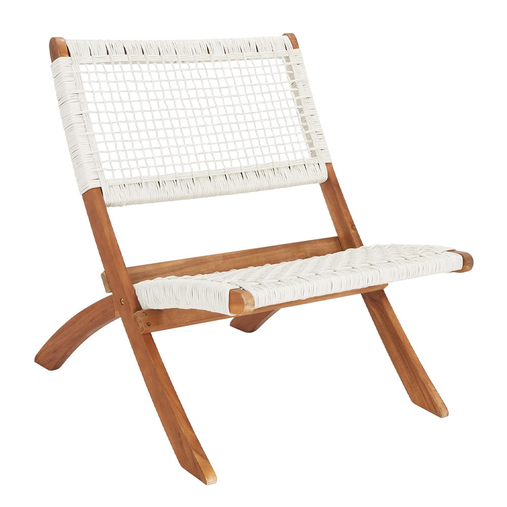 Liberta MESH ΚΑΡΕΚΛΑ ΠΤΥΣ/ΜΕΝΟ-Η ΛΕΥΚΟ ΦΥΣΙΚΟ 78x60xH72,5cm 78x60xH72,5cm 22-0181