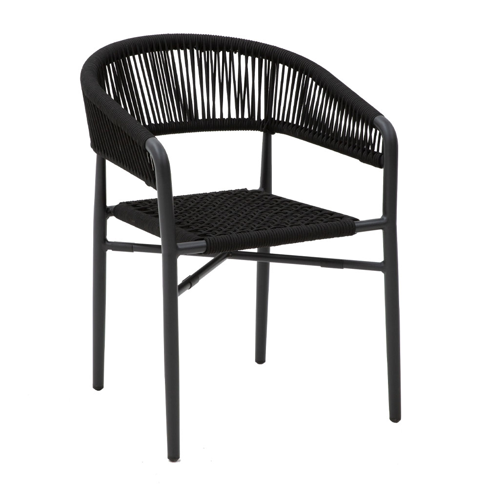 Liberta SCORPION ΚΑΡΕΚΛΑ ΜΑΥΡΟ 56×57,5xH76cm 56×57,5xH76cm 22-0191