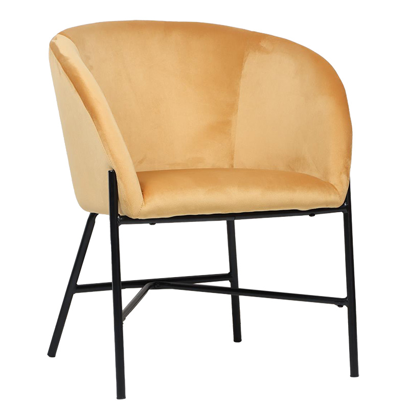 Πολυθρόνα Julia pakoworld βελούδο κίτρινο 61x57x74εκ 222-000019 Πολυθρόνα Julia pakoworld βελούδο κίτρινο 61x57x74εκ 222-000019