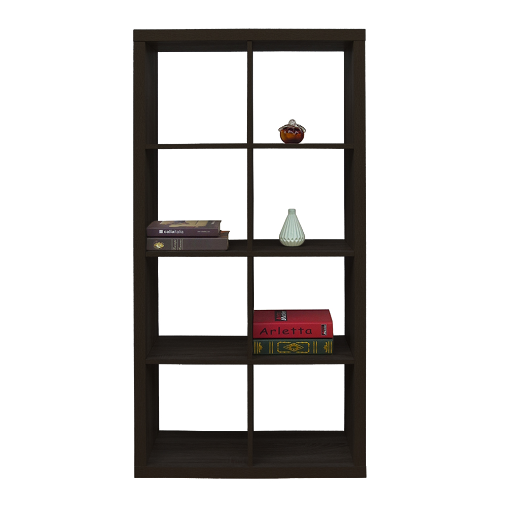 KIVOS 77 ΒΙΒΛΙΟΘΗΚΗ ΜΑΥΡΟ 77×29,5xH147,5cm 24-0558 KIVOS 77 ΒΙΒΛΙΟΘΗΚΗ ΜΑΥΡΟ 77×29,5xH147,5cm 24-0558