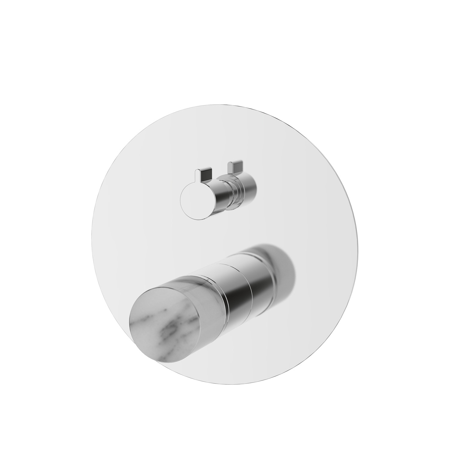 KARAG  JOAN Μίκτης ντους διπλός JOAN Marmo Bianco 24668-425A-MB KARAG KARAG-5206836670027