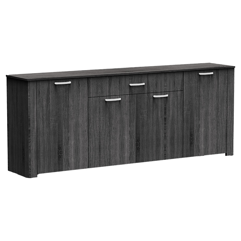 Μπουφές Kinley pakoworld grey-wenge 210x40x82εκ 248-000008 Μπουφές Kinley pakoworld grey-wenge 210x40x82εκ 248-000008