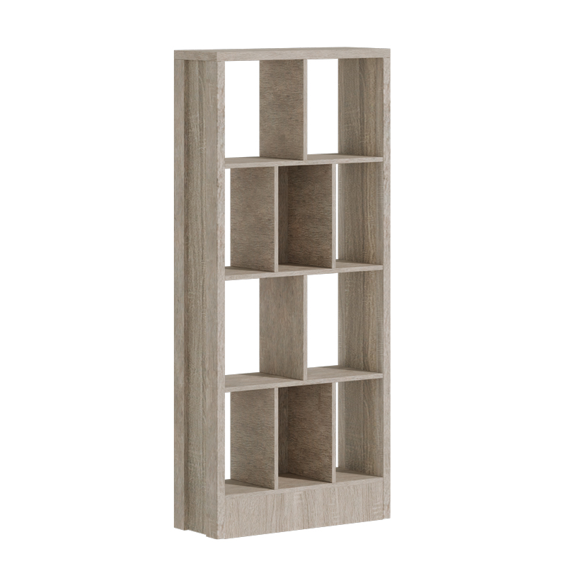 Βιβλιοθήκη Zyle Intrahome sonoma oak μελαμίνης 80x30x181εκ INTRAPA-350111150