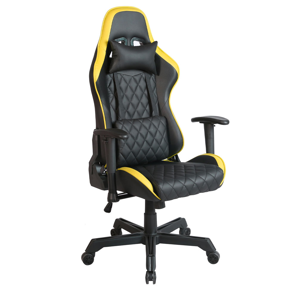 Liberta RANGER ΚΑΡΕΚΛΑ GAMING ΓΡΑΦΕΙΟΥ ΜΑΥΡΟ ΚΙΤΡΙΝΟ 52x74xH138cm 52x74xH138cm 25-0708