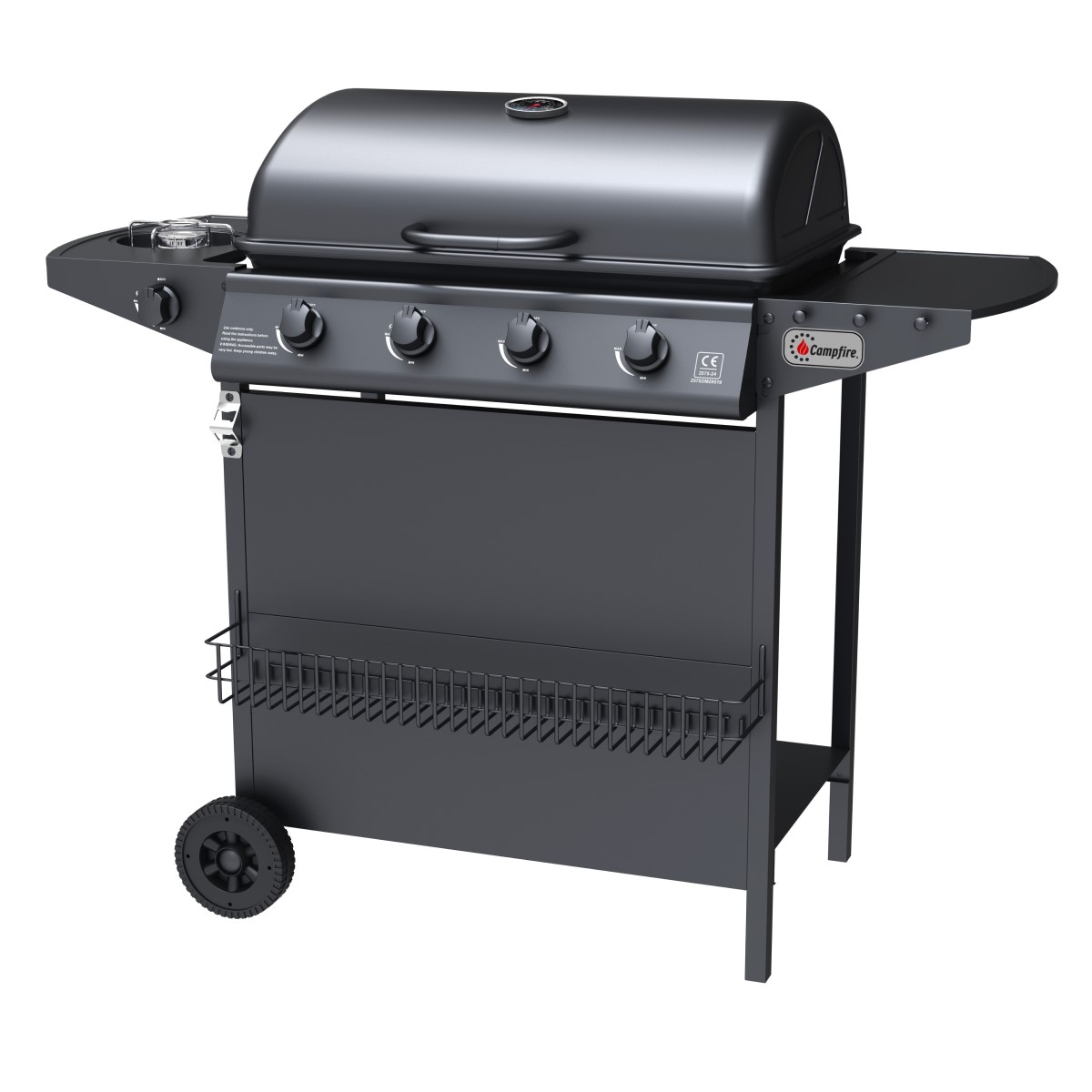 Campfire ΨΗΣΤΑΡΙΑ ΜΕ 4 ΚΑΥΣΤΗΡΕΣ & EXTRA ΕΣΤΙΑ velco-25-34719