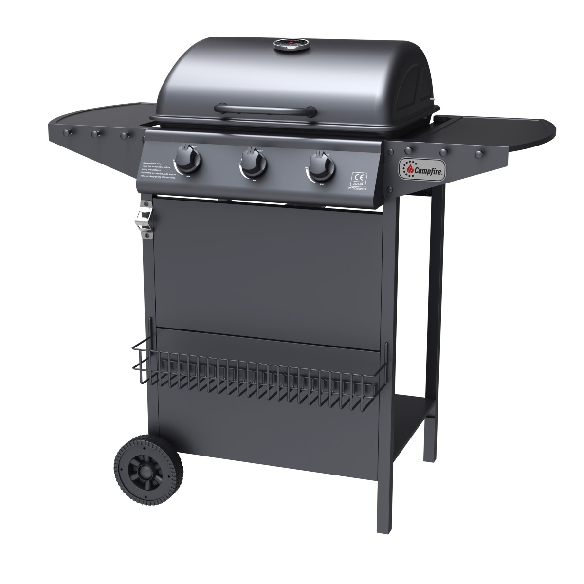 Campfire ΨΗΣΤΑΡΙΑ ΜΕ 3 ΚΑΥΣΤΗΡΕΣ velco-25-34726