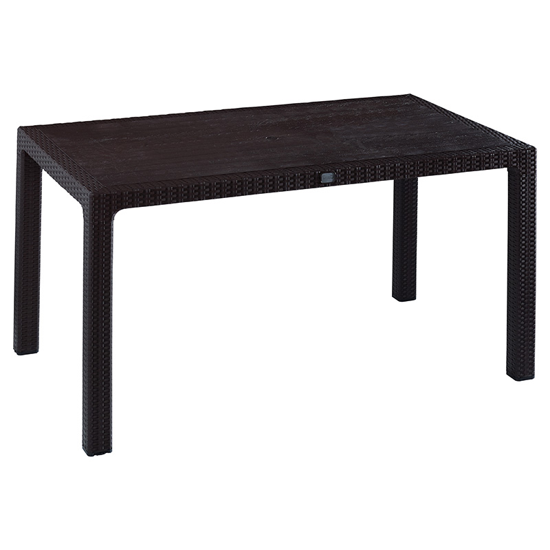 Τραπέζι Explore pakoworld με UV protection PP καφέ 150x90x73.5εκ 253-000029 Τραπέζι Explore pakoworld με UV protection PP καφέ 150x90x73.5εκ 253-000029