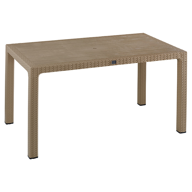 Τραπέζι Explore pakoworld με UV protection PP cappucino 150x90x73.5εκ 253-000030 Τραπέζι Explore pakoworld με UV protection PP cappucino 150x90x73.5εκ 253-000030