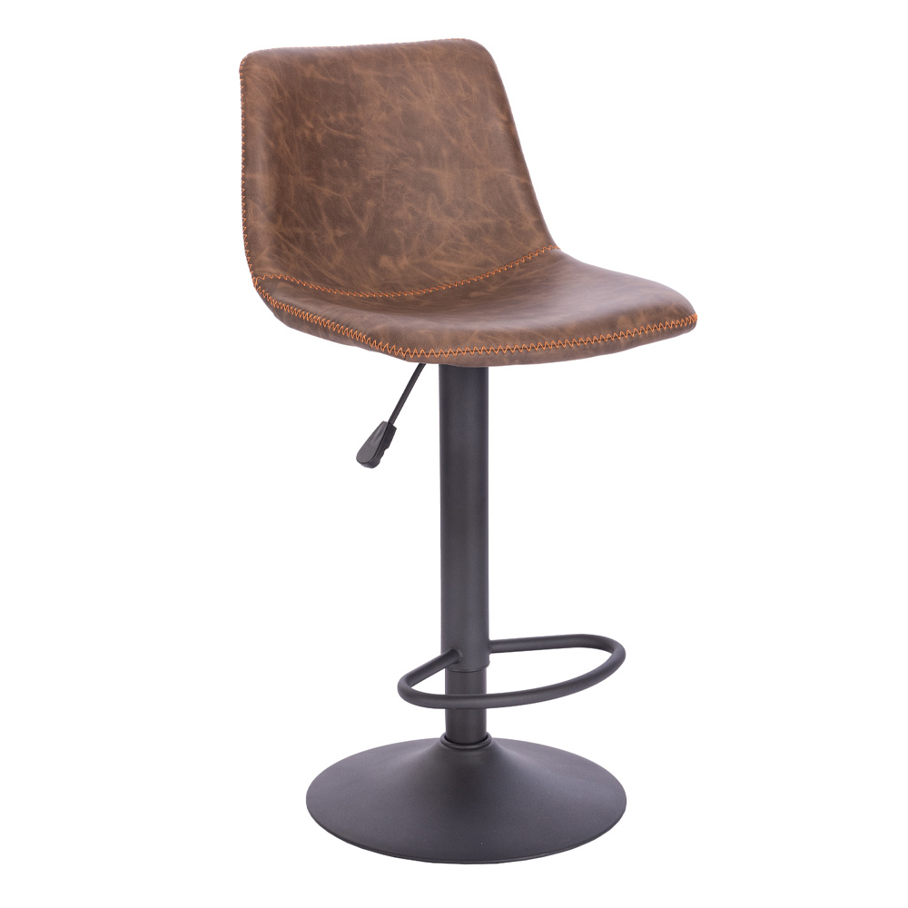 Liberta ASTI ΣΚΑΜΠΟ BAR ΚΑΦΕ ANTIQUE WASHED ΜΑΥΡΟ 42x49xH109,5cm 42x49xH109,5cm 26-0037 Liberta ASTI ΣΚΑΜΠΟ BAR ΚΑΦΕ ANTIQUE WASHED ΜΑΥΡΟ 42x49xH109,5cm 42x49xH109,5cm 26-0037